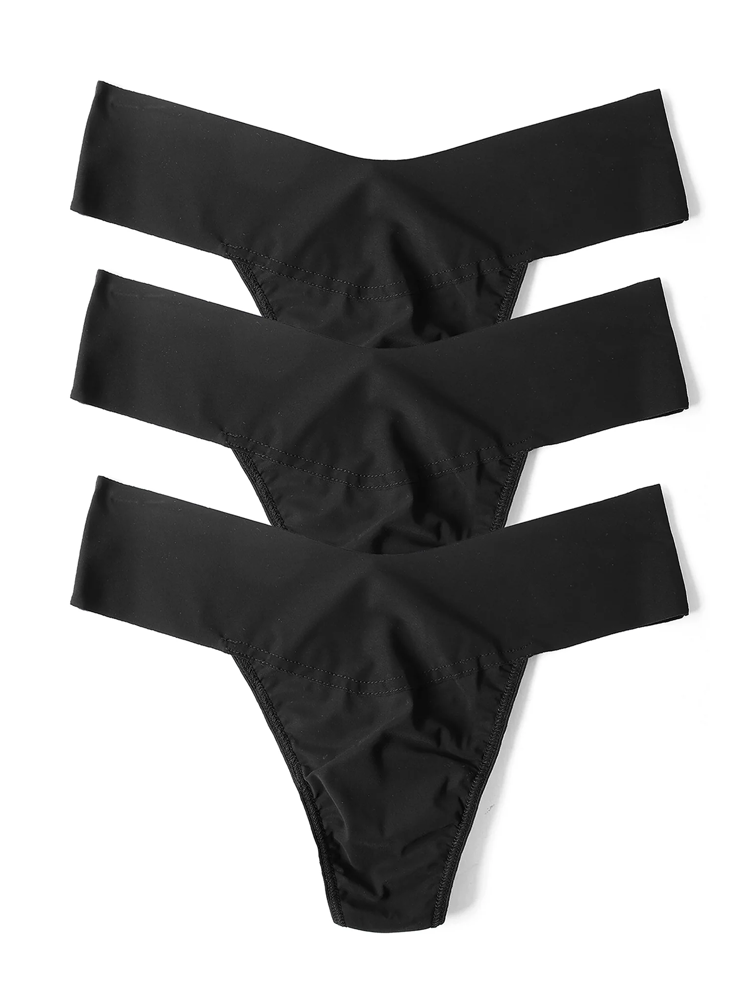 BreatheSoft™ Natural Rise Thong 3 Pack