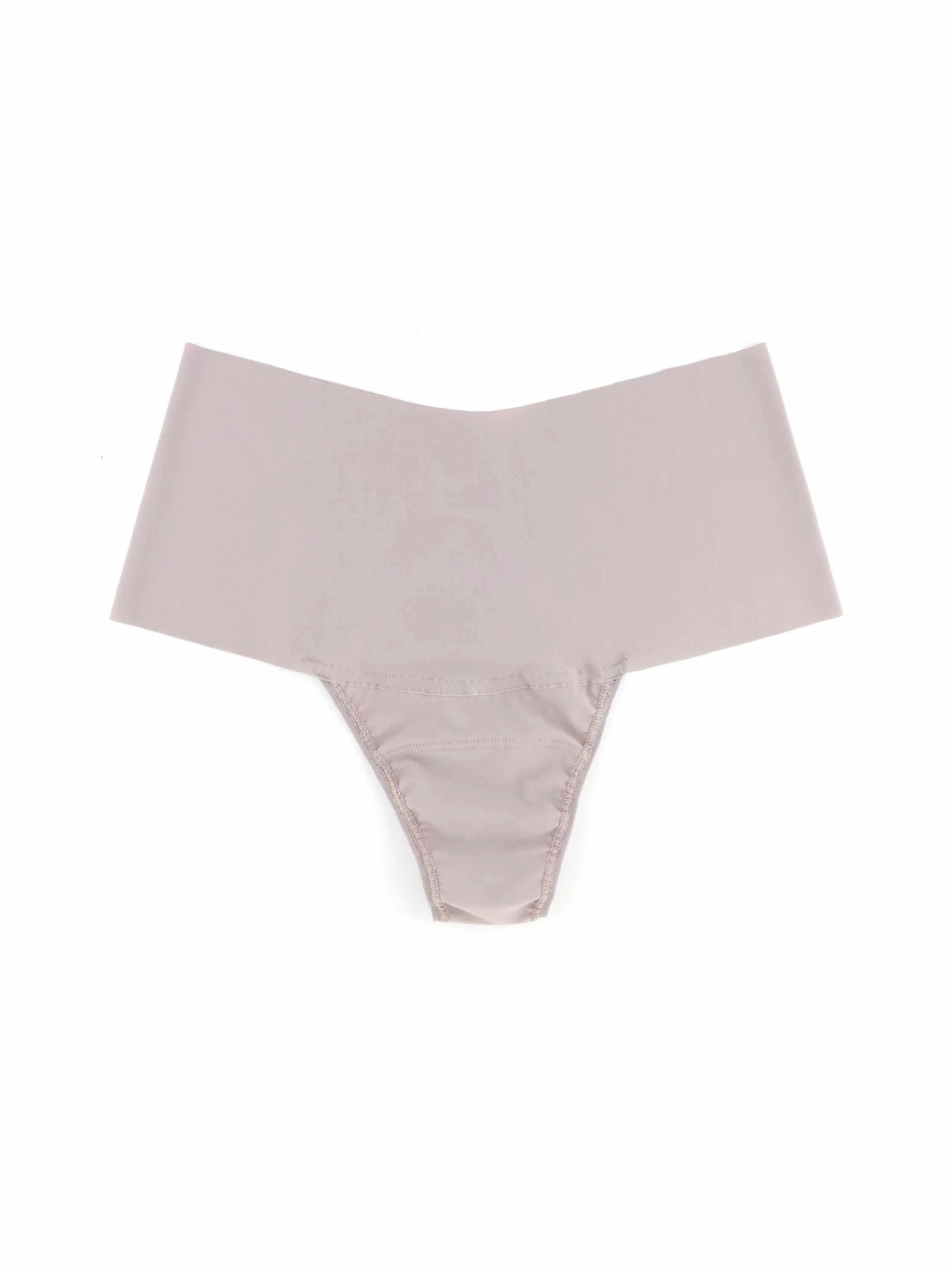 BreatheSoft™ High Rise Thong Evening Grey - Image 3