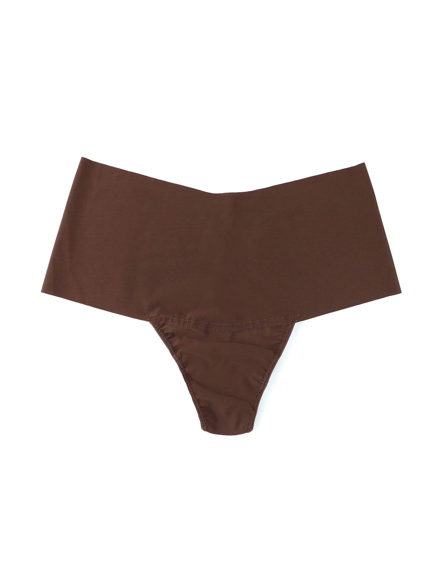 BreatheSoft™ High Rise Thong Mahogany Sale - Image 3