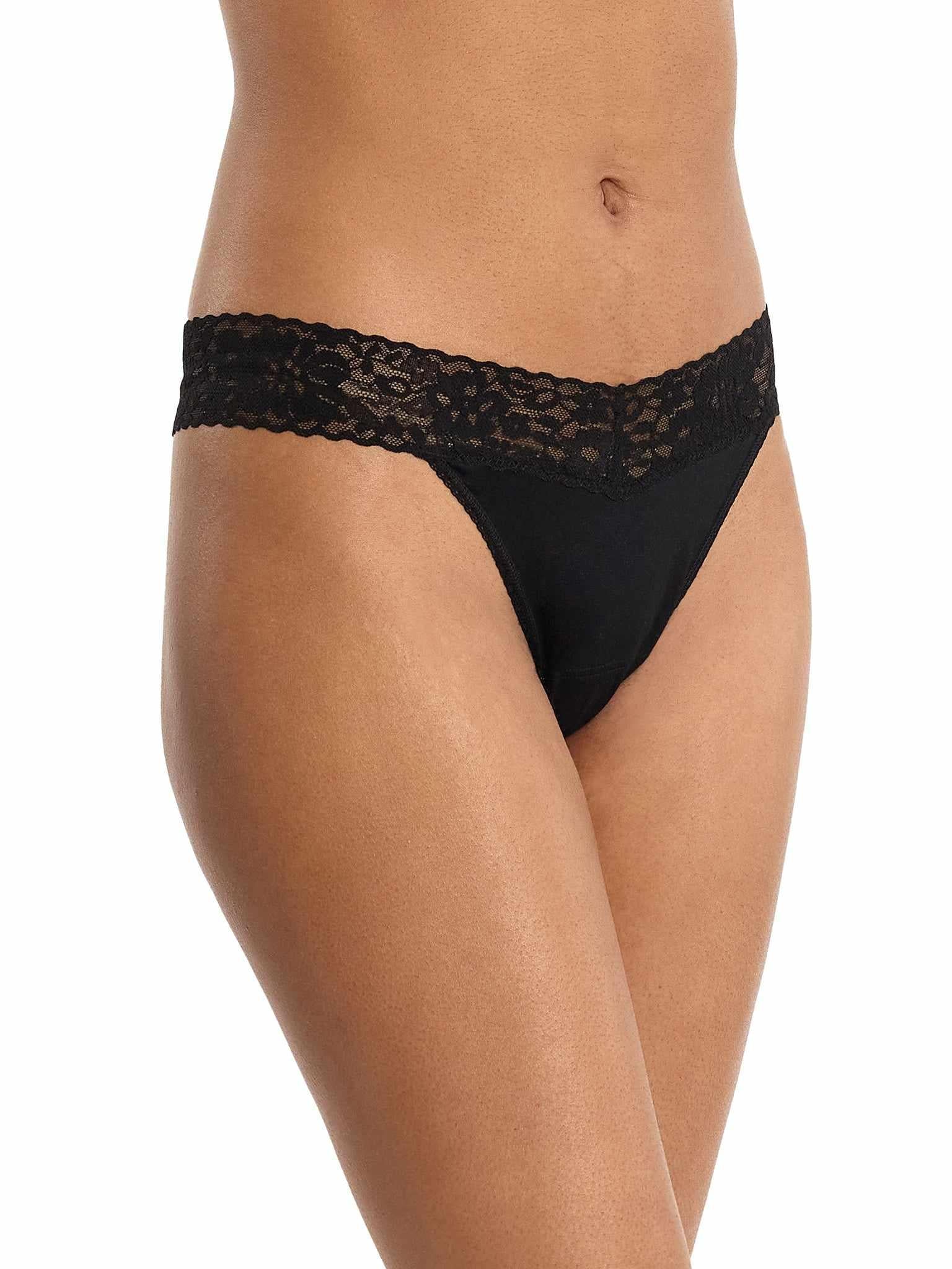 DreamEase™ Original Rise Thong Black - Image 4