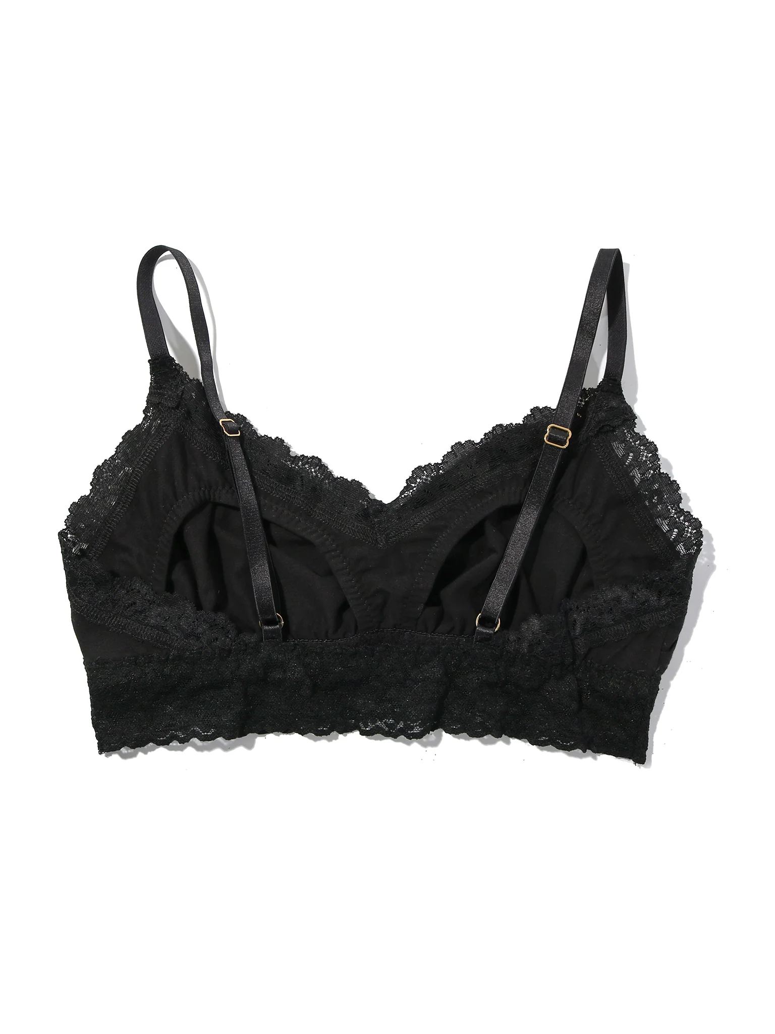 Supima CottonĀ® Nursing Bralette Black Sale - Image 8