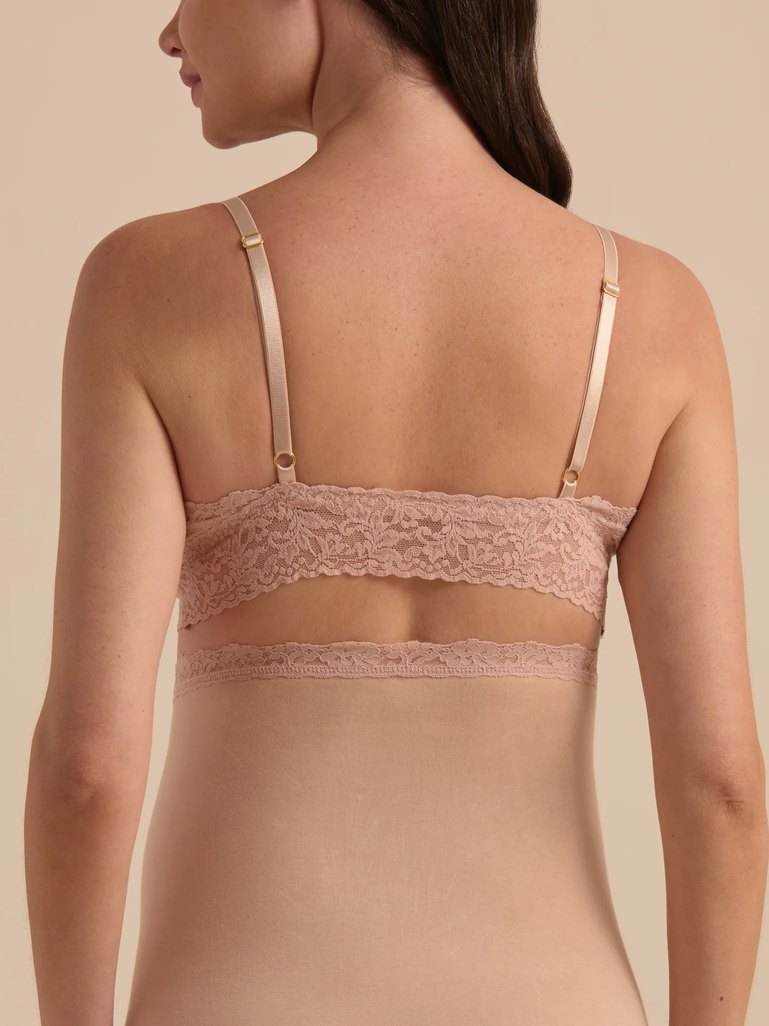 Supima CottonĀ® Nursing Bralette Chai Sale - Image 3