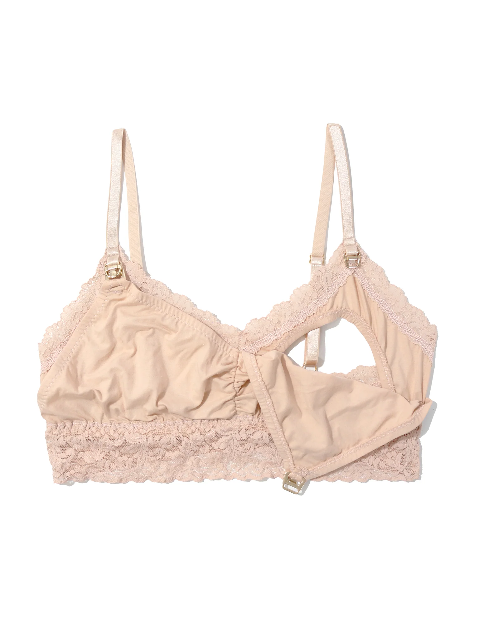 Supima CottonĀ® Nursing Bralette Chai Sale - Image 6