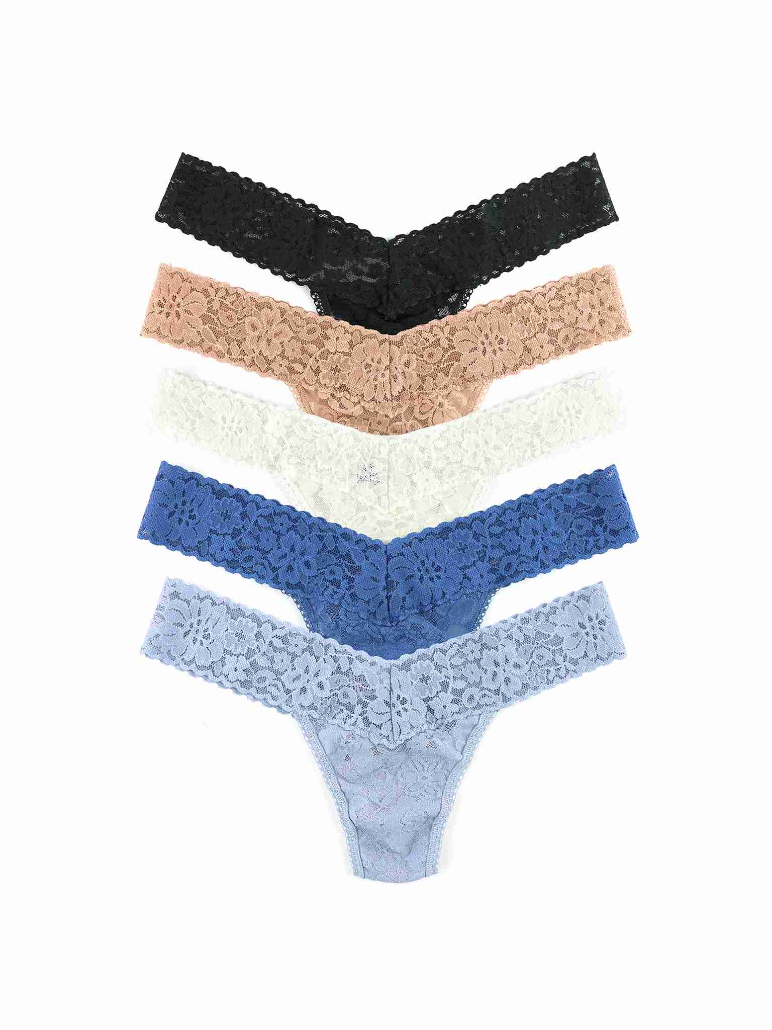 5 Pack Daily LaceĀ® Low Rise Earthy Neutrals Sale