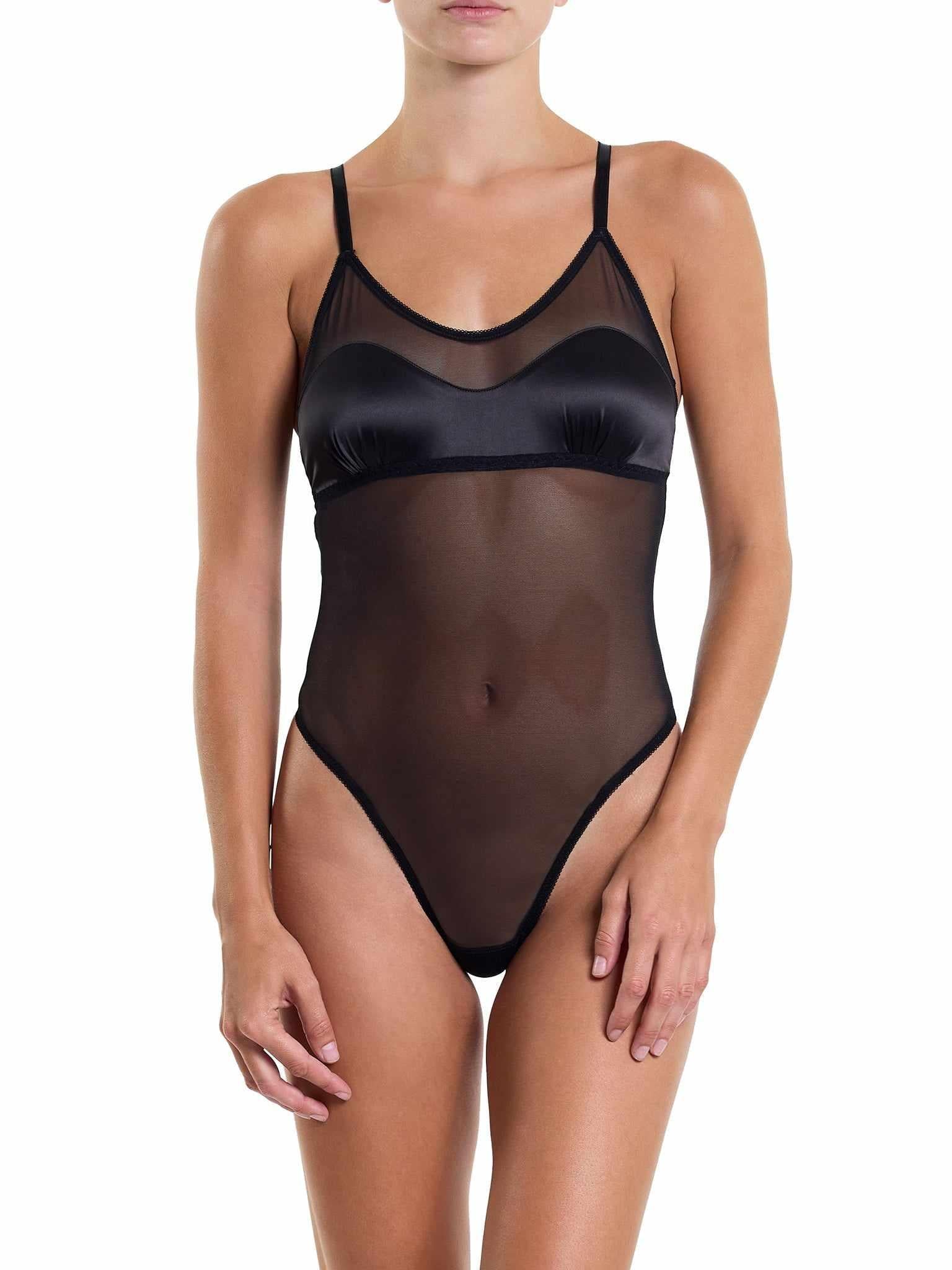 &oh Dark And Dangerous Bodysuit Black Sale