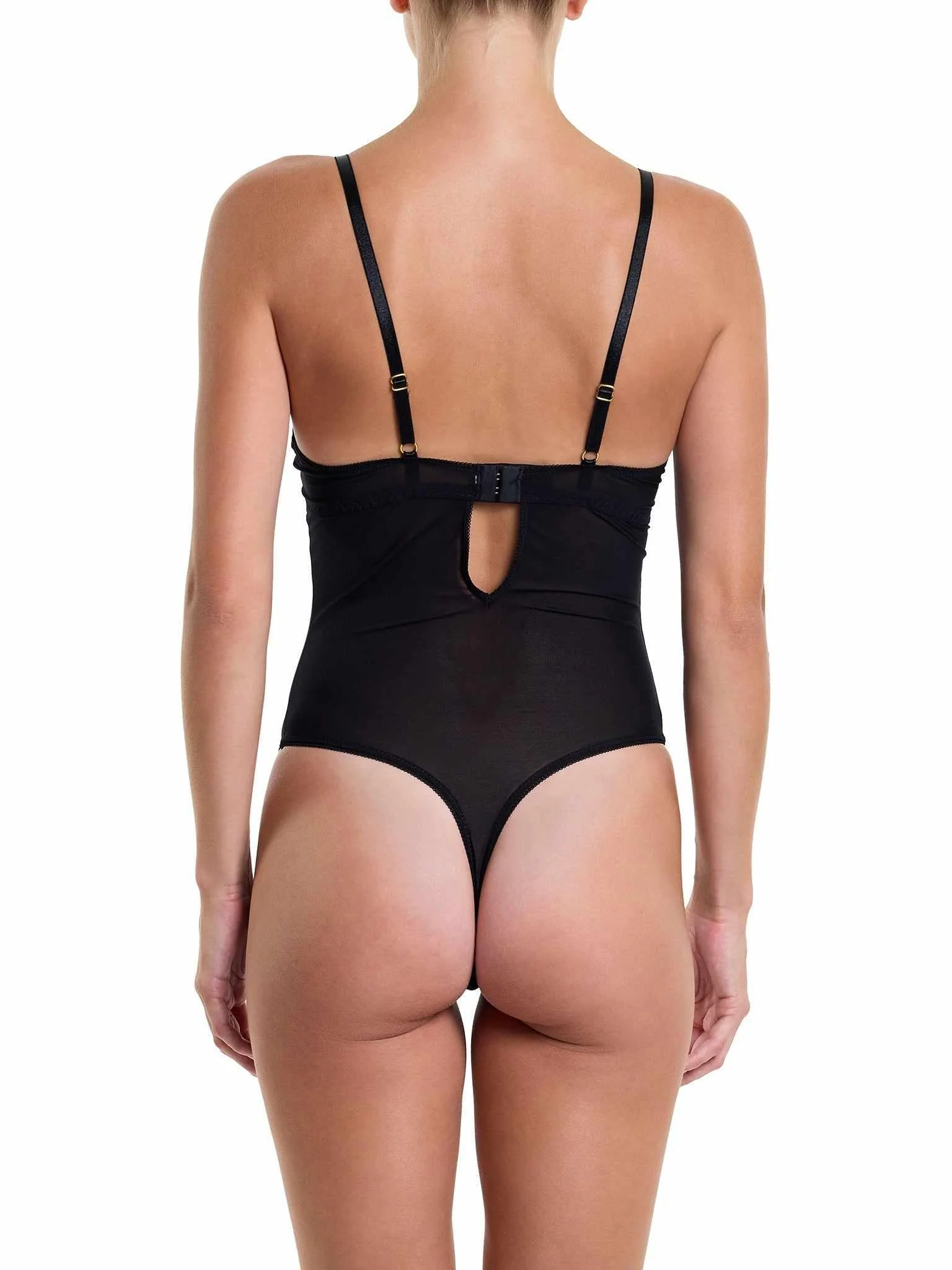 &oh™ Dark Romance Underwire Bodysuit Black Sale - Image 2