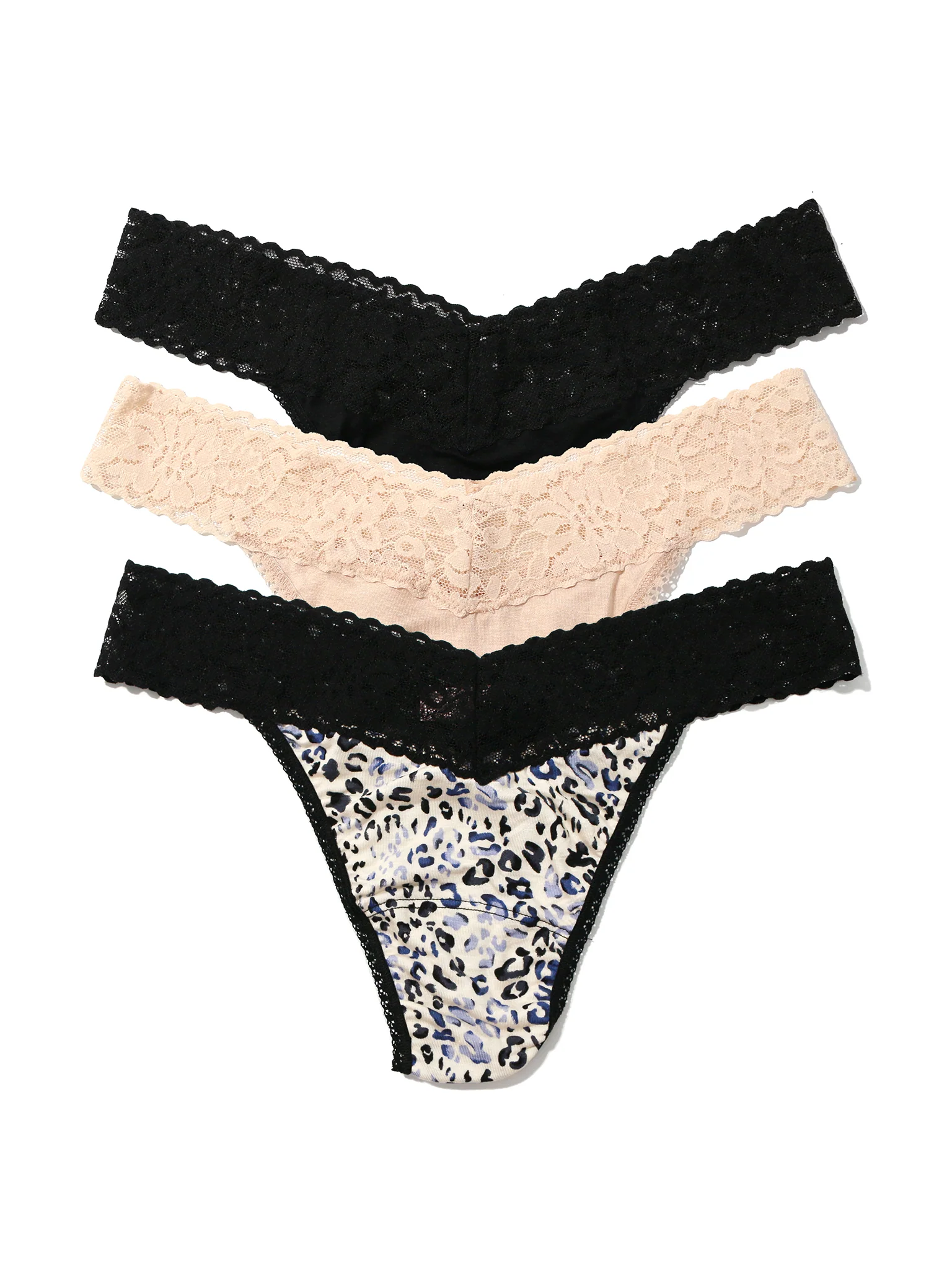 DreamEase™ Original Rise Thong 3 Pack