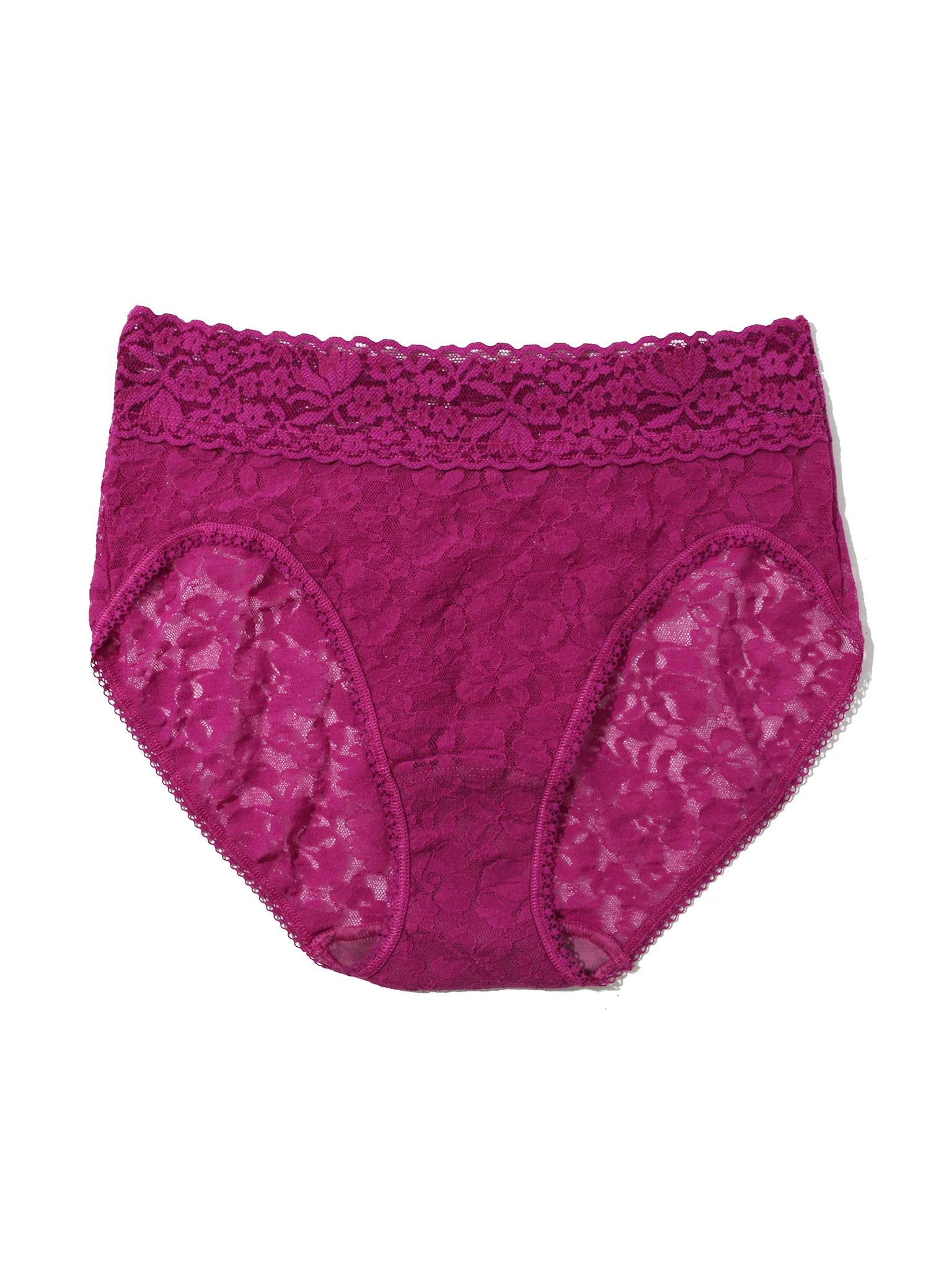 Flora Lace French Bikini Picking Plums Pink Sale - Image 4