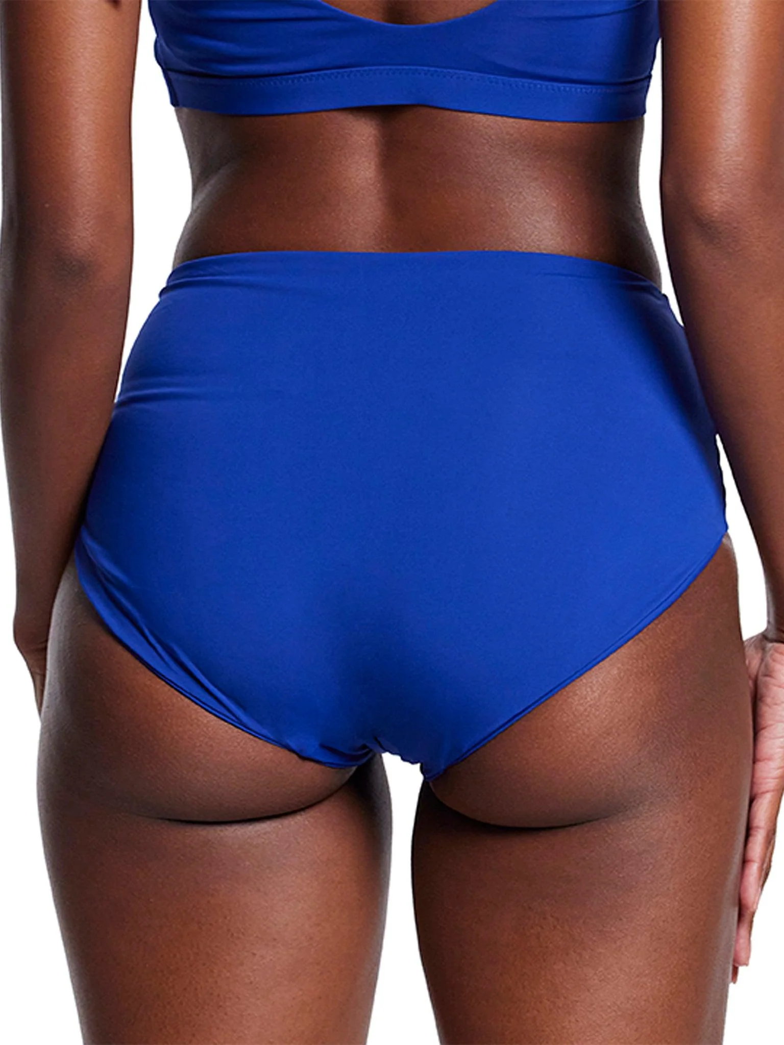 French Brief Swimsuit Bottom Poolside Blue Sale - Image 2