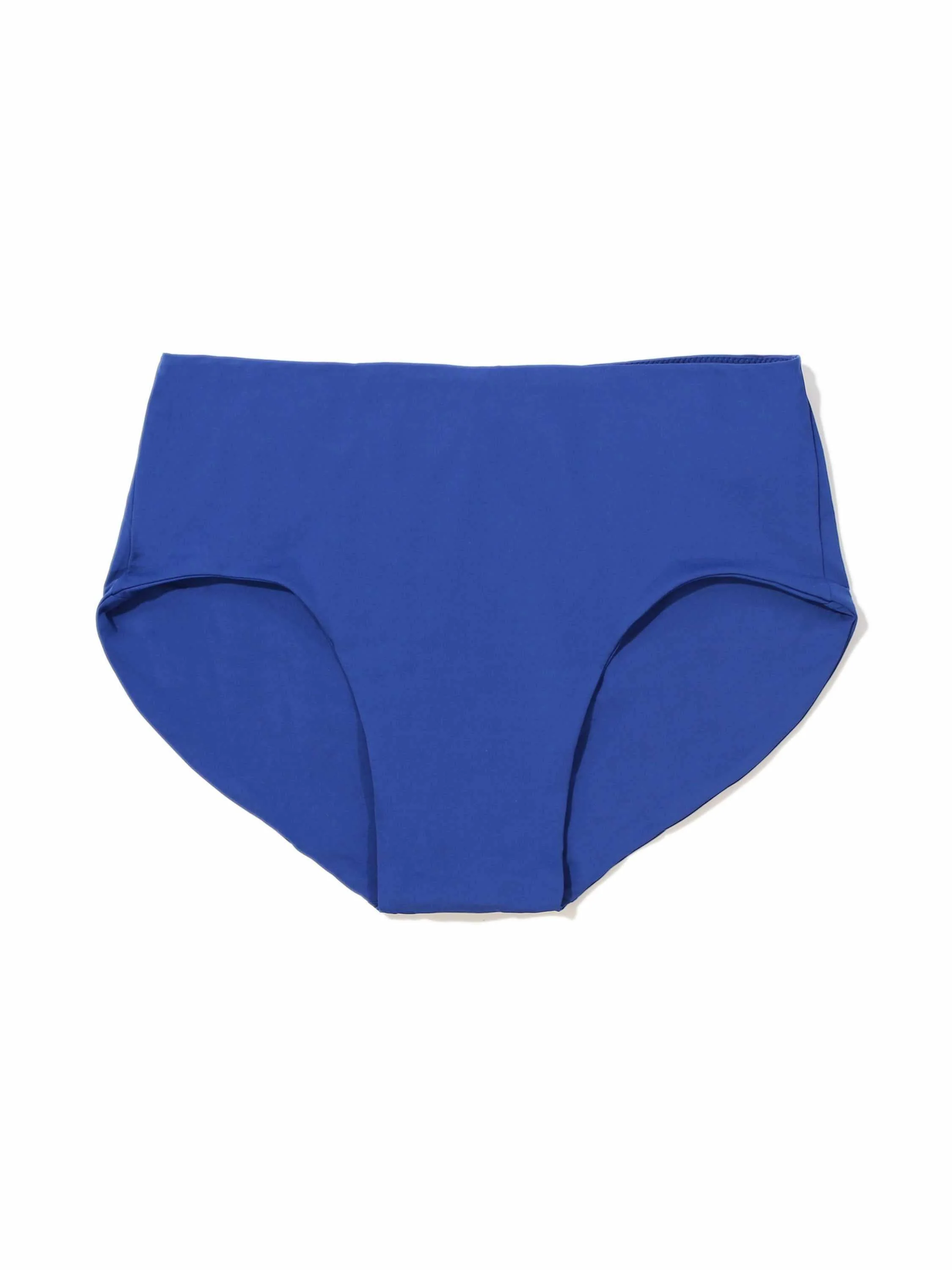 French Brief Swimsuit Bottom Poolside Blue Sale - Image 7