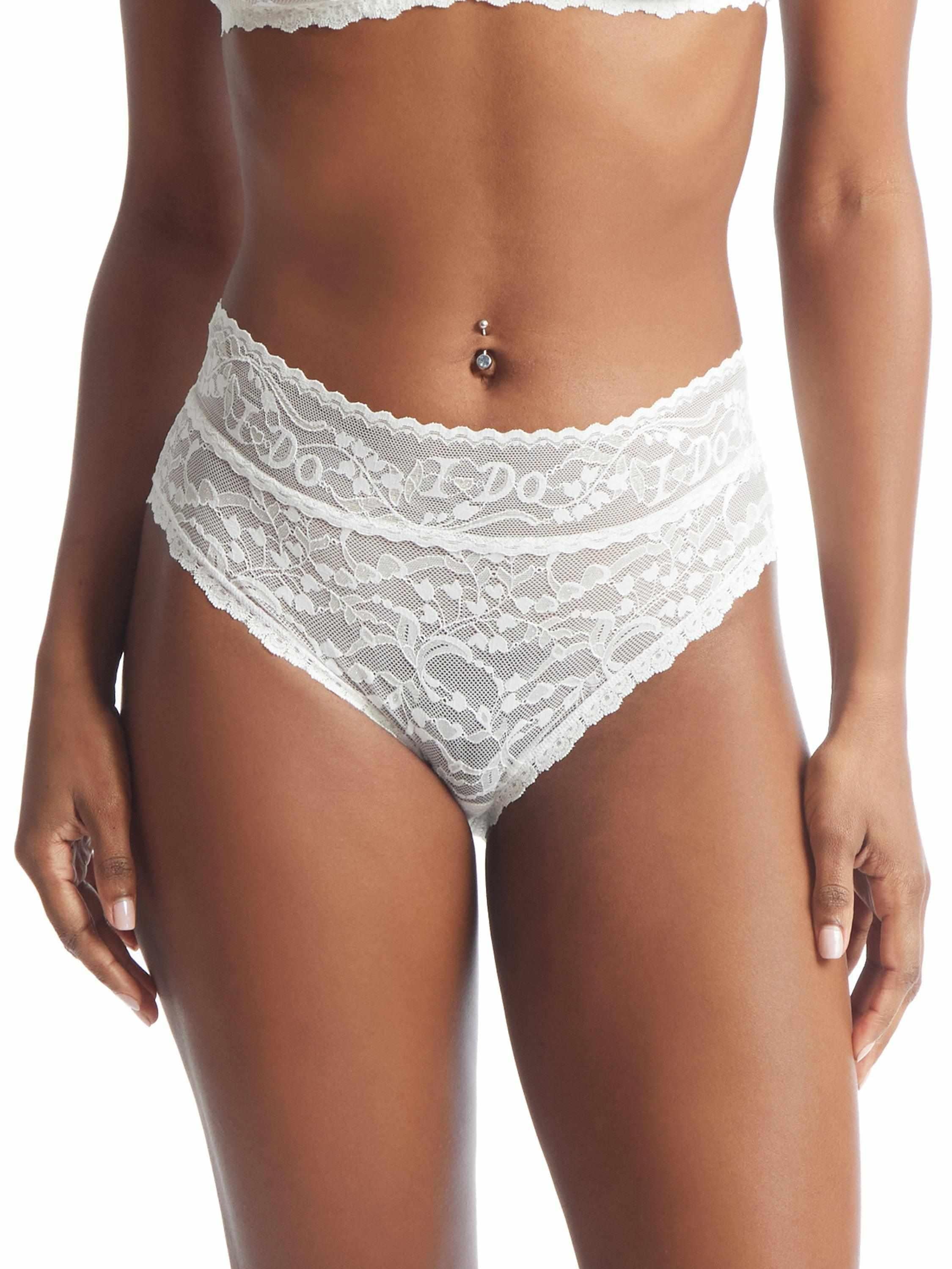 I Do Shimmer Cheeky Brief Light Ivory - Image 4