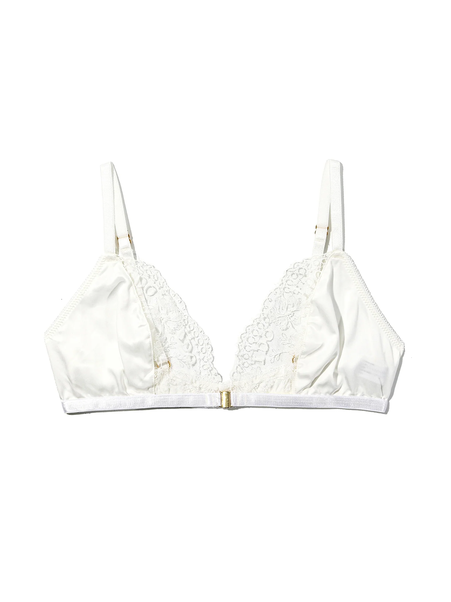 I Do Triangle Bralette Light Ivory Sale - Image 6