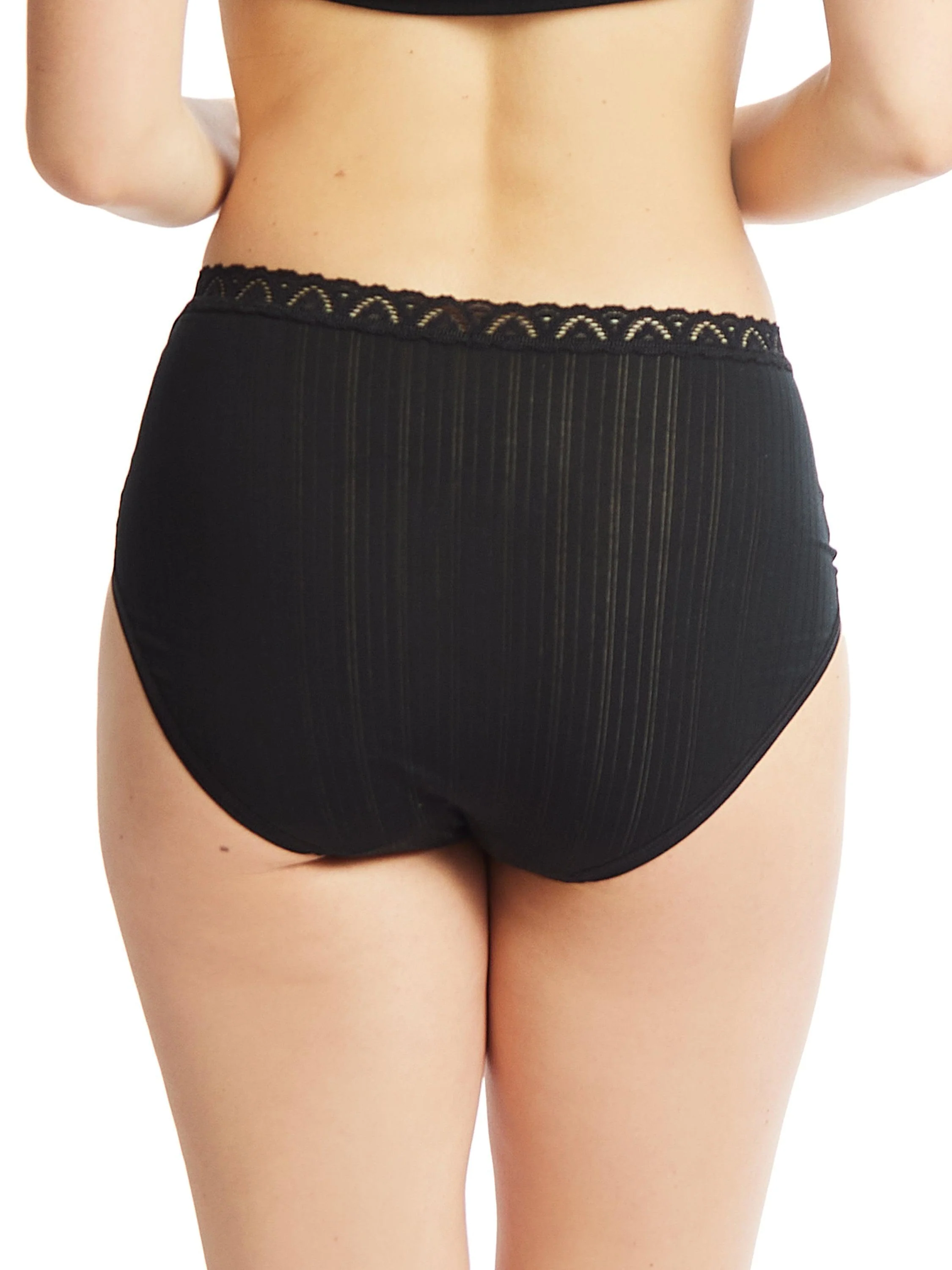 MellowLuxe™ French Brief Black Sale - Image 2
