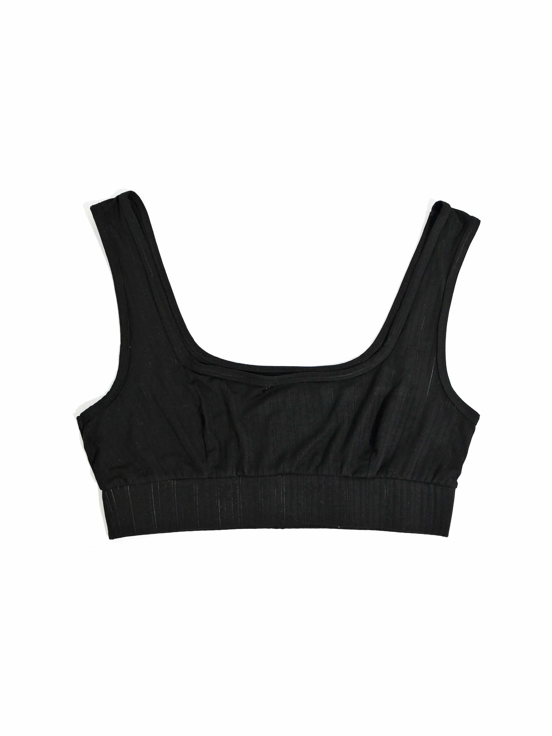 MellowLuxe™ Lounge Bralette Black - Image 4