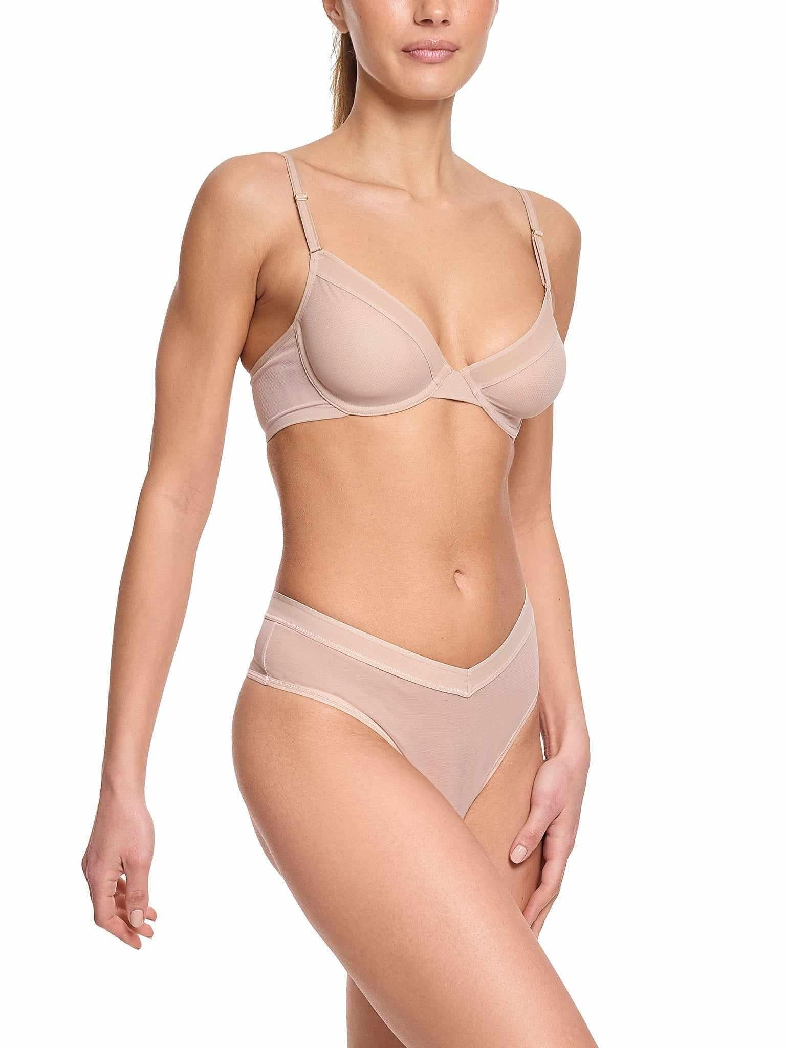 Unlined Mesh Underwire Bra Chai Sale - Image 3