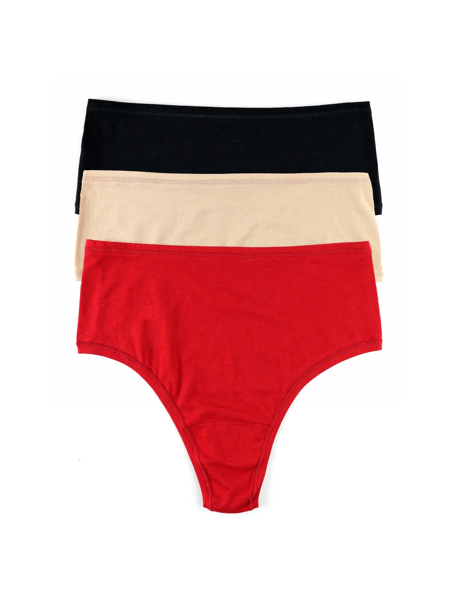 PlayStretch™ High Rise Thong 3 Pack