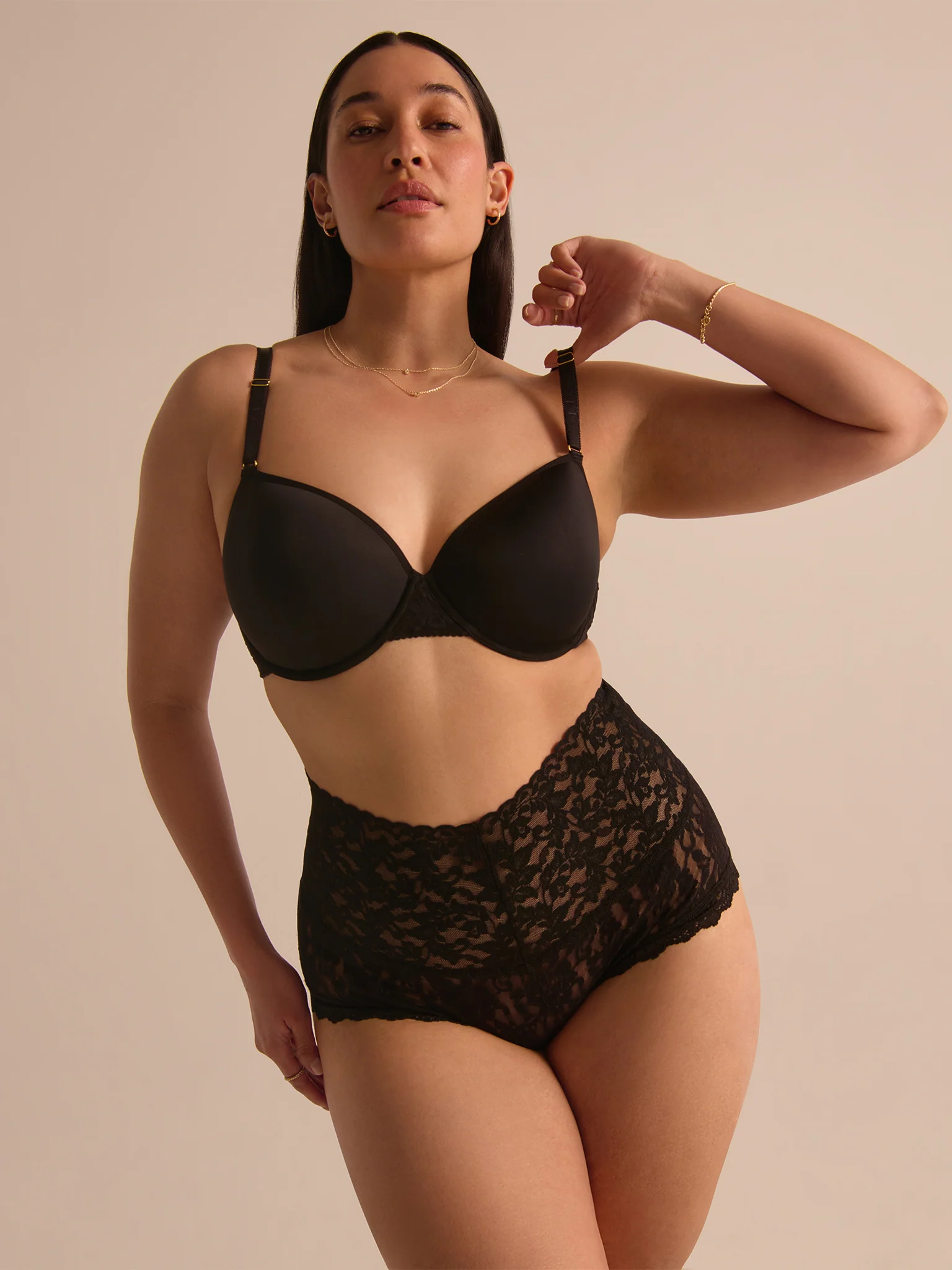 Plus Retro Boyshort Black Sale