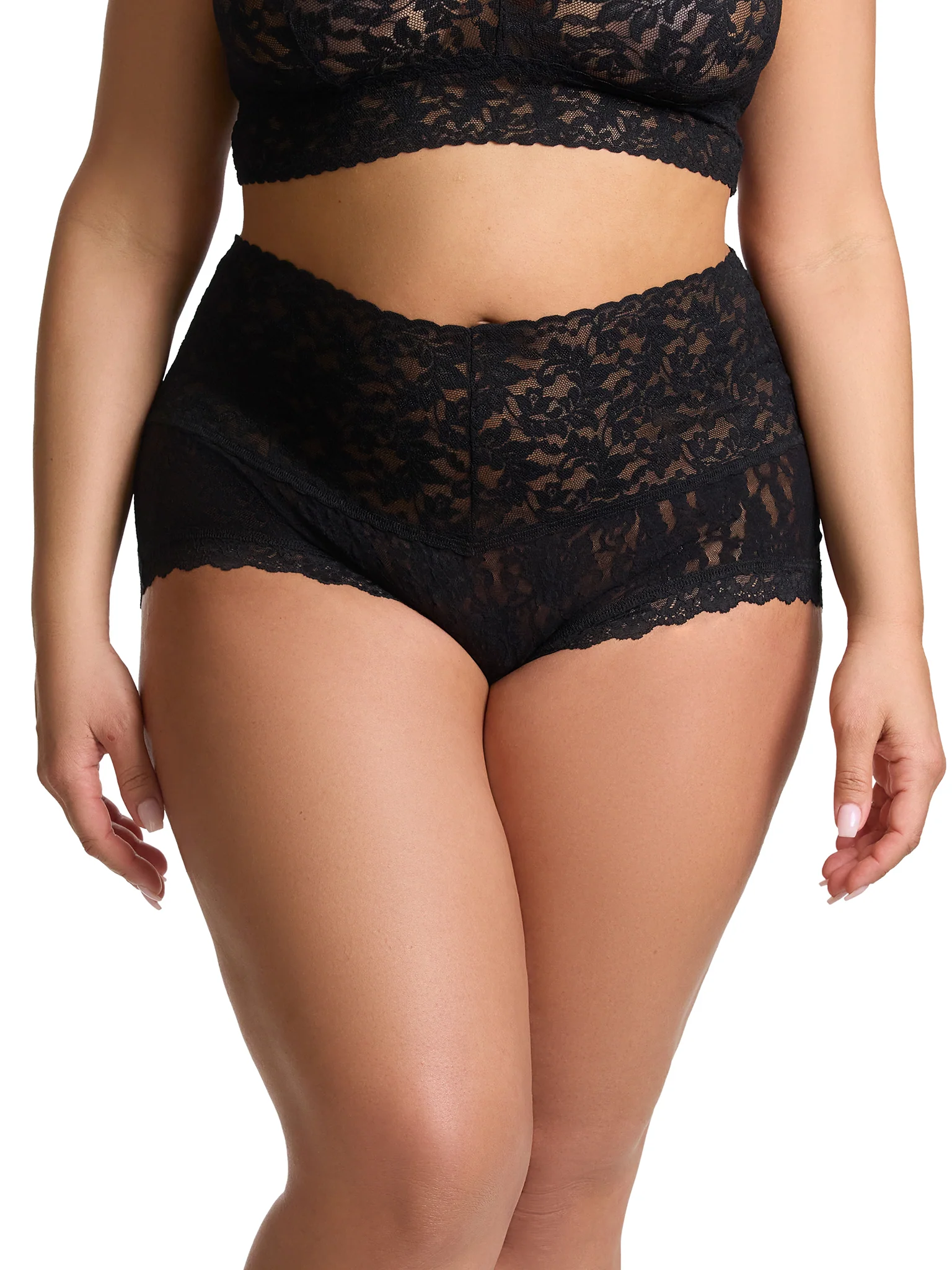 Plus Retro Boyshort Black Sale - Image 2