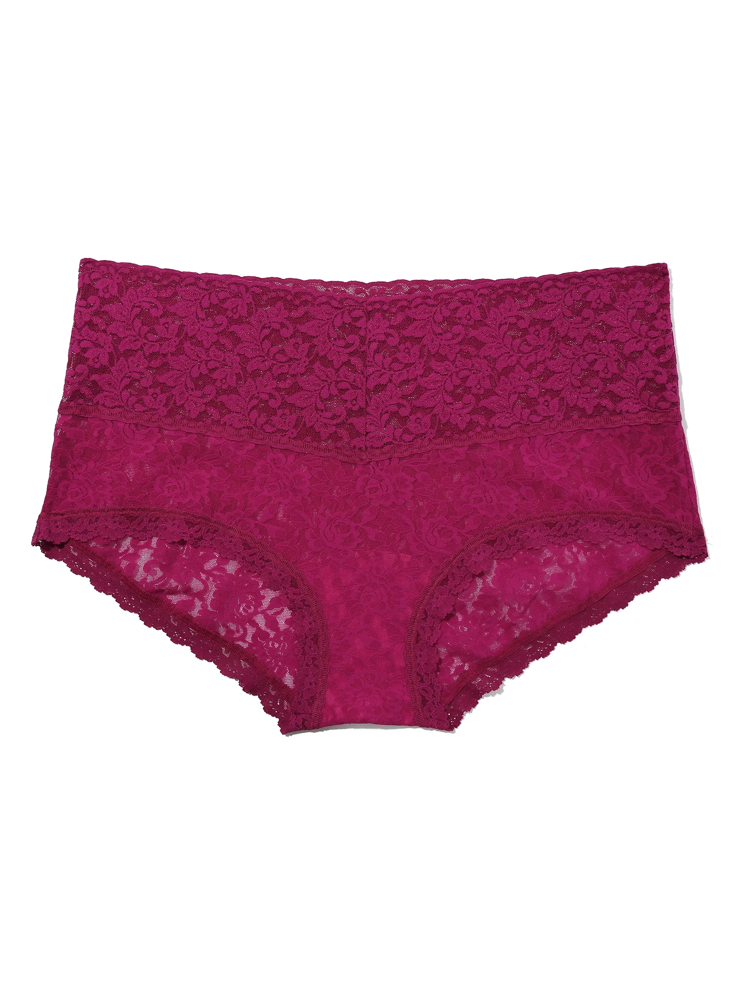 Plus Retro Boyshort From The Vine Red Sale