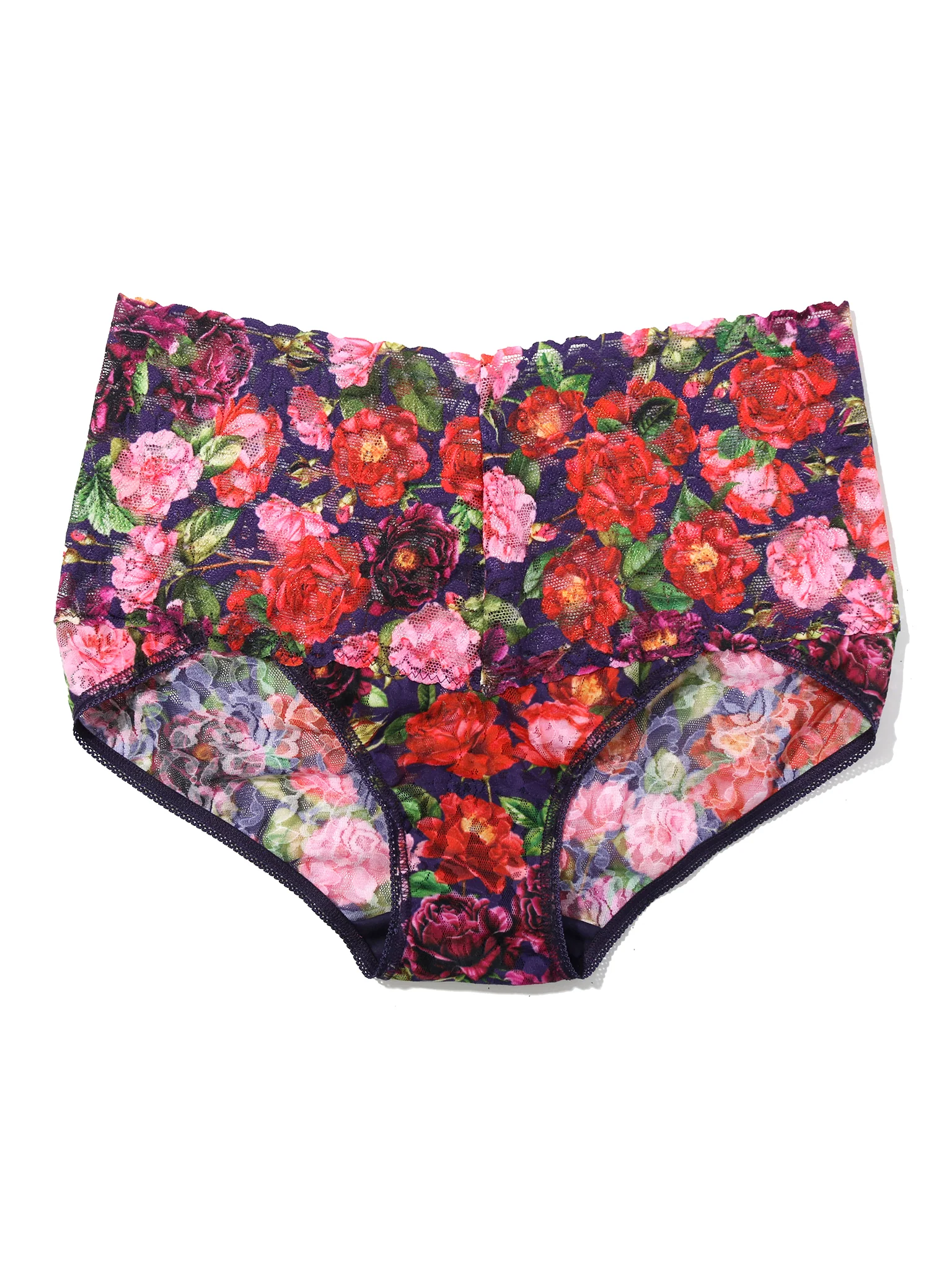 Printed Retro Lace V-Kini Winters Tale Floral Sale - Image 6