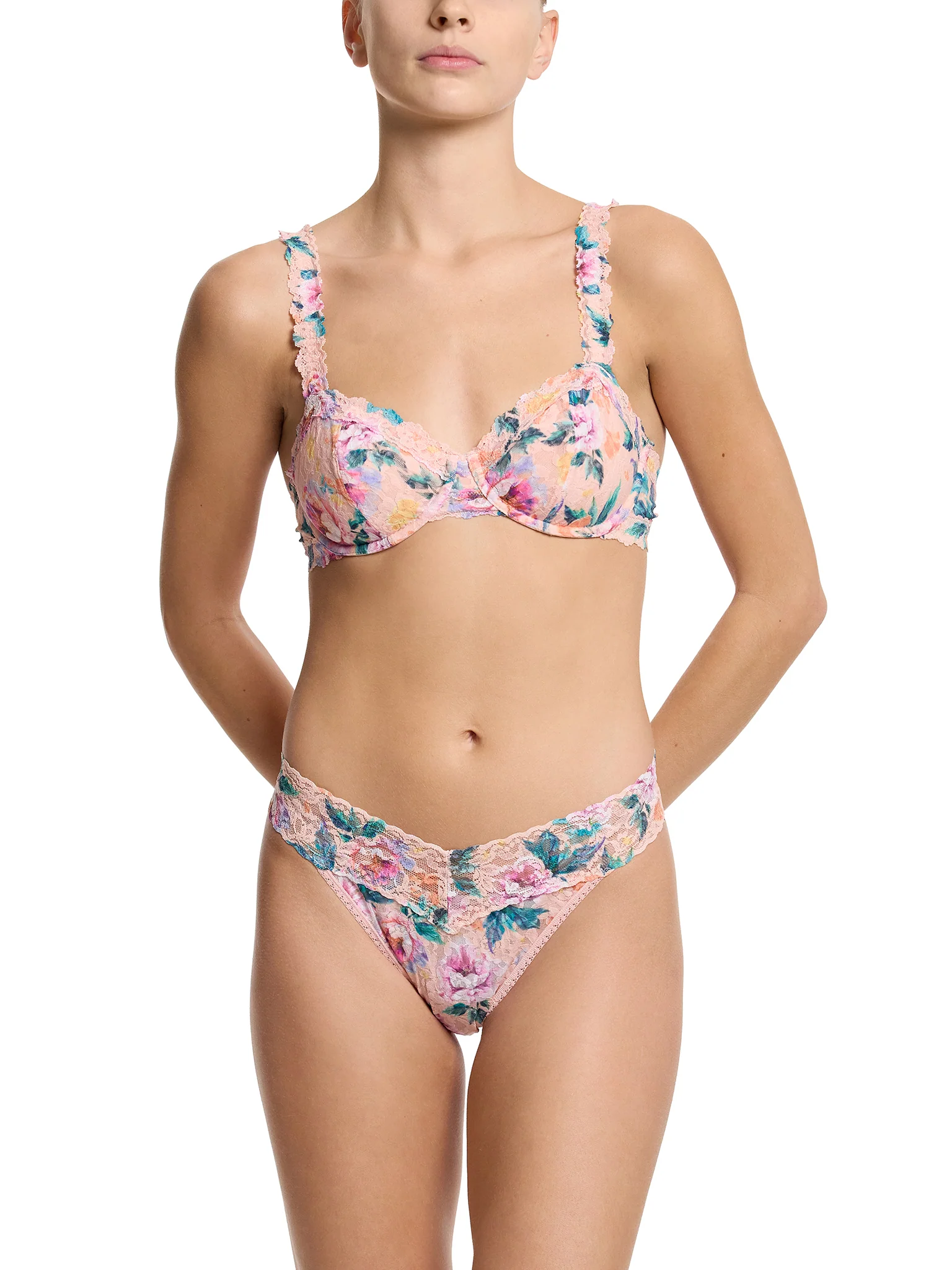 Printed Signature LaceĀ® Balconette Buy Myself Flowers Sale - Image 6