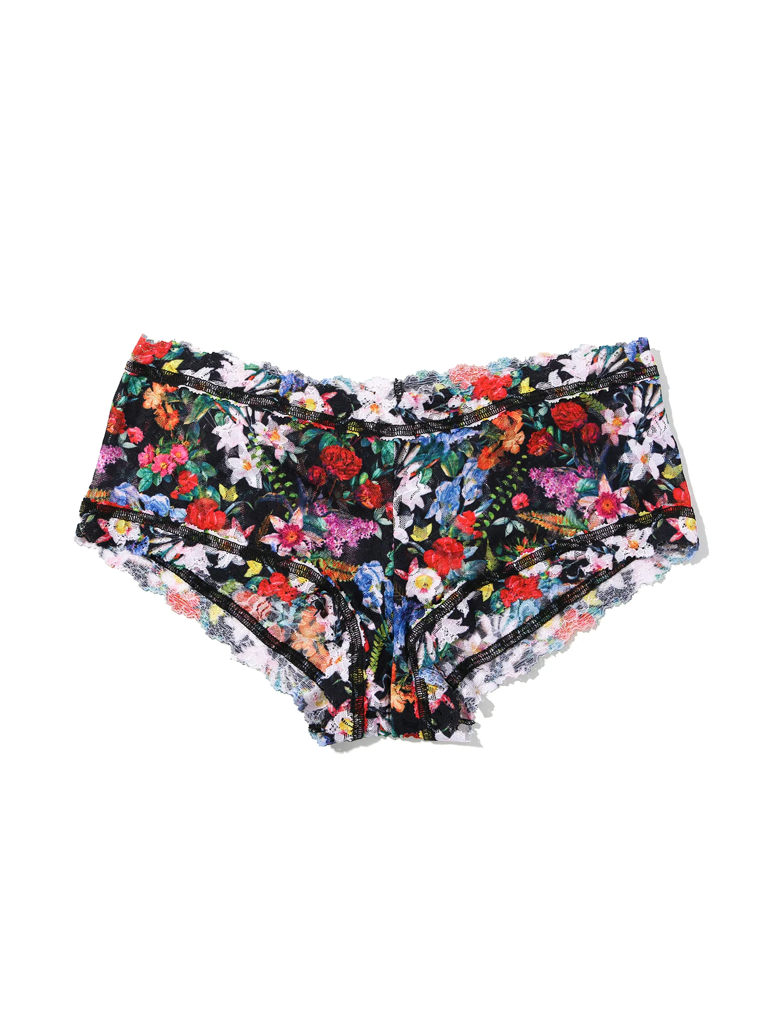 Printed Signature Lace® Boyshort Hypnotic Black Sale - Image 3