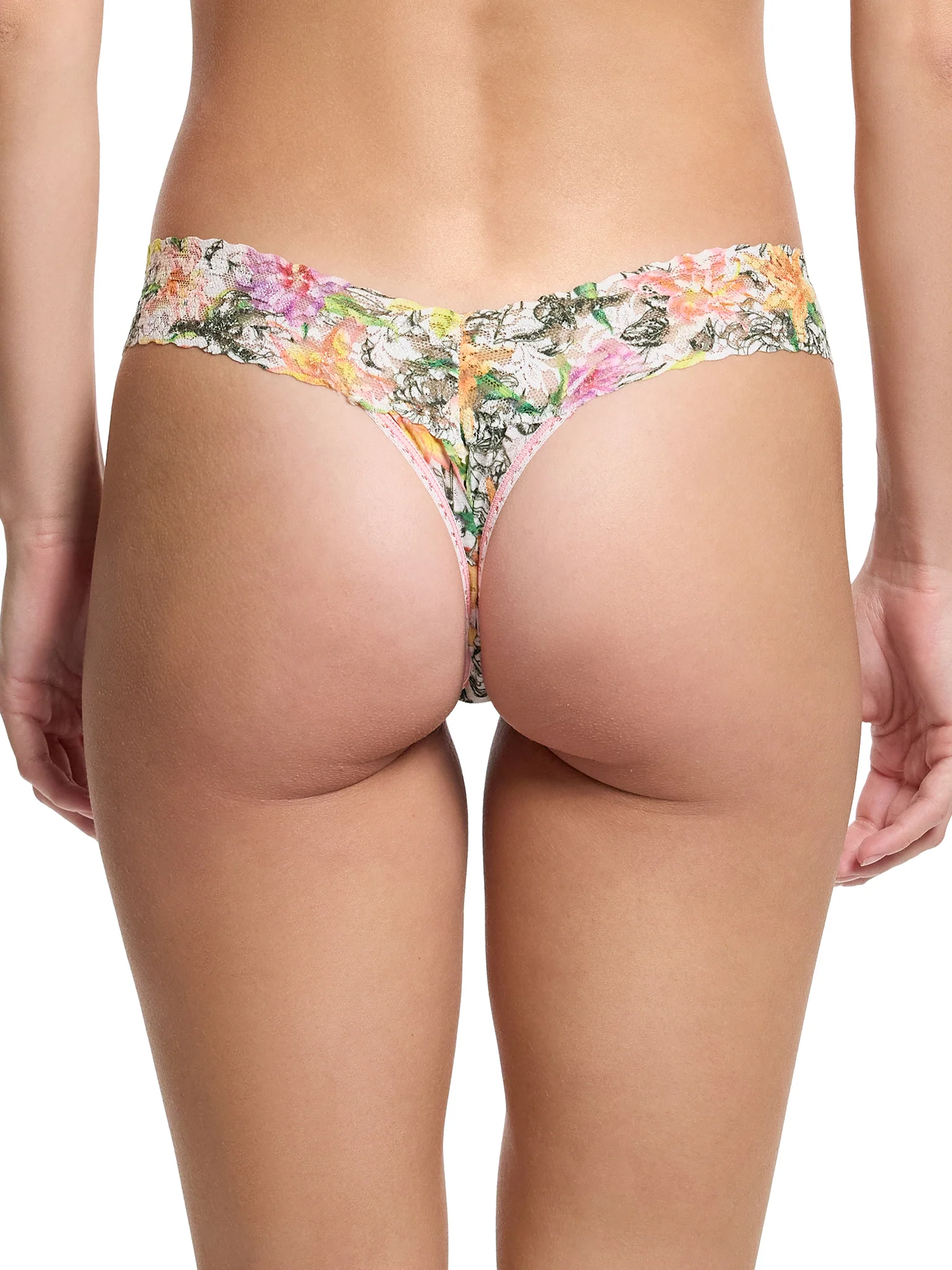 Printed Signature LaceĀ® Low Rise Thong Botany Sale - Image 2