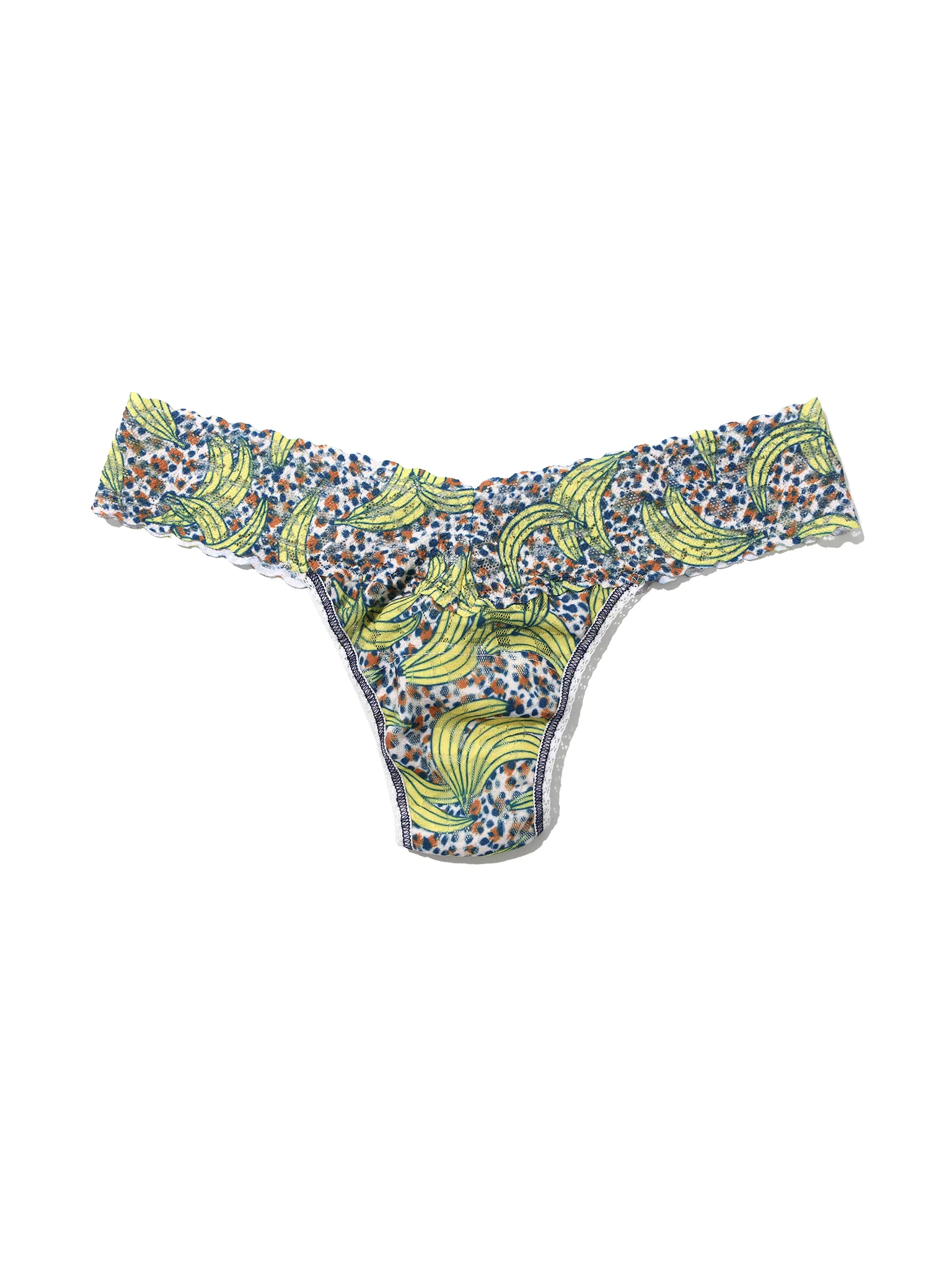 Printed Signature Lace® Low Rise Thong Pick Me Sale - Image 2