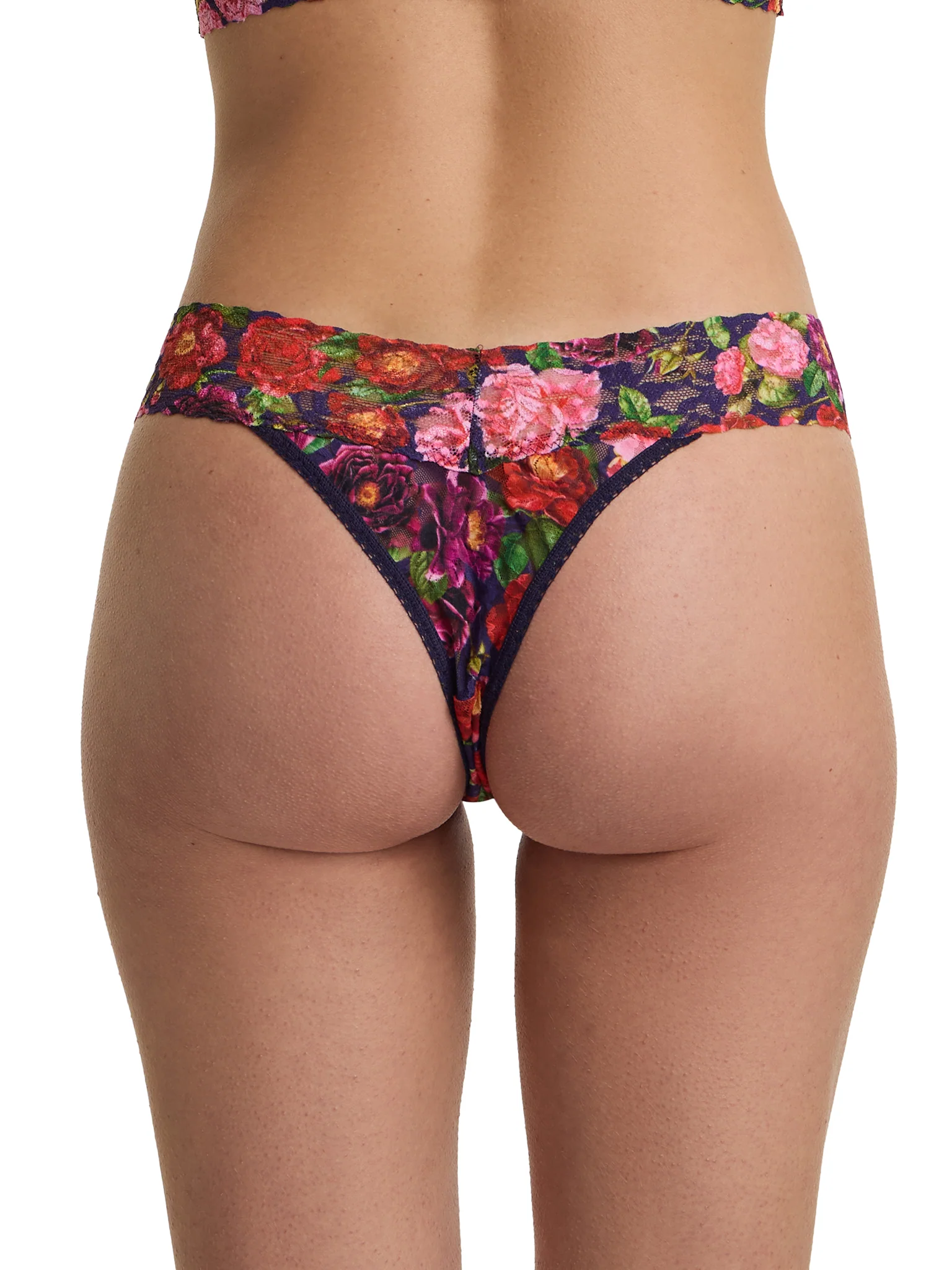 Printed Signature Lace® Original Rise Thong Winters Tale Floral Sale - Image 2