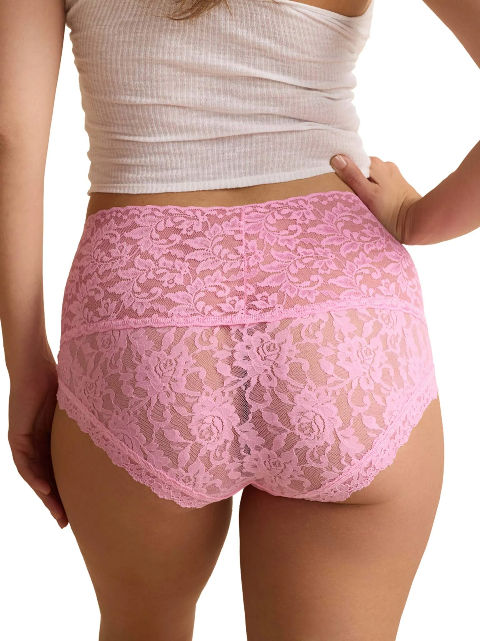 Retro Boyshort Strawberry Lemonade Pink - Image 2