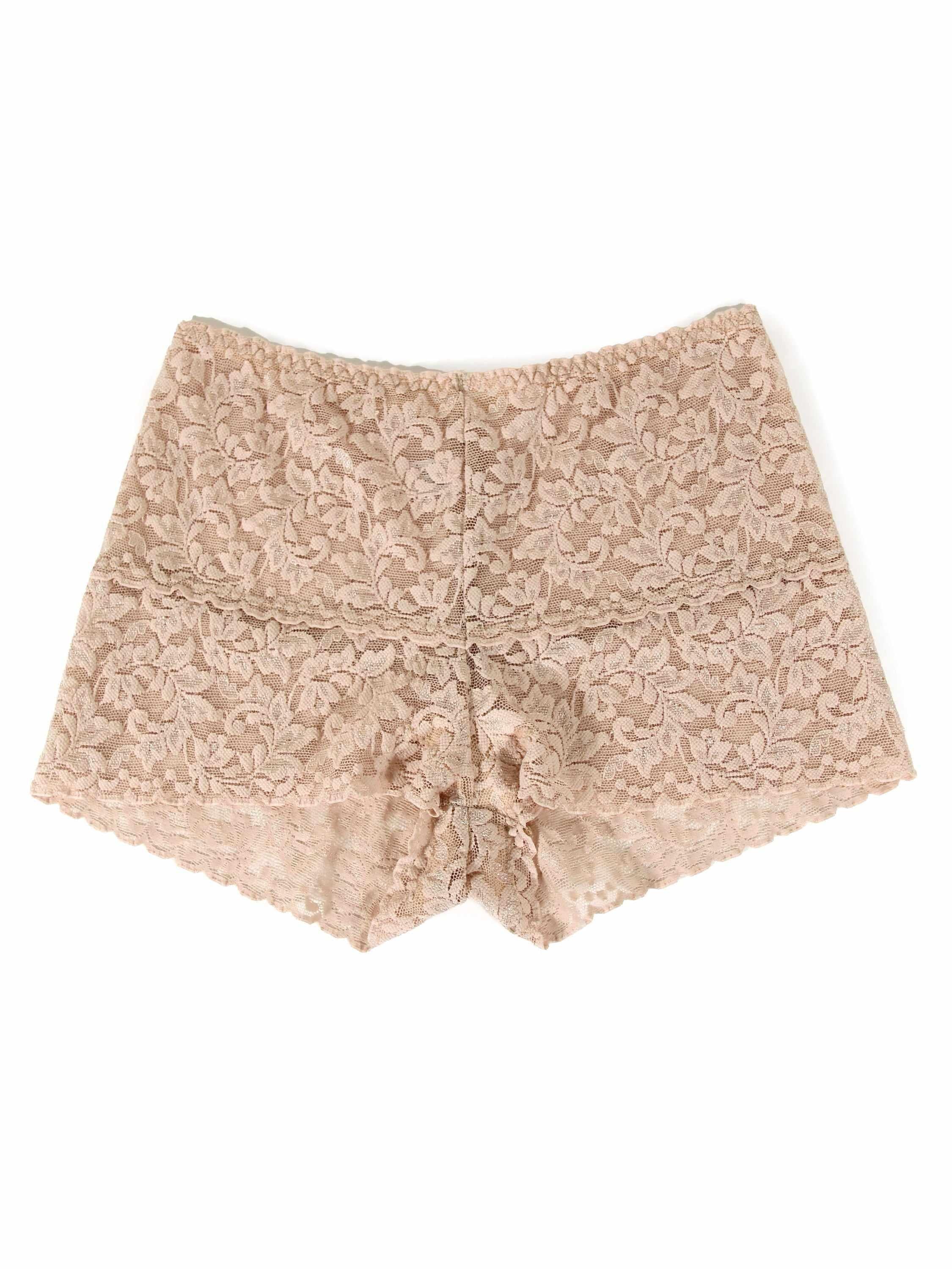 Retro Lace Hot Pant Chai - Image 8
