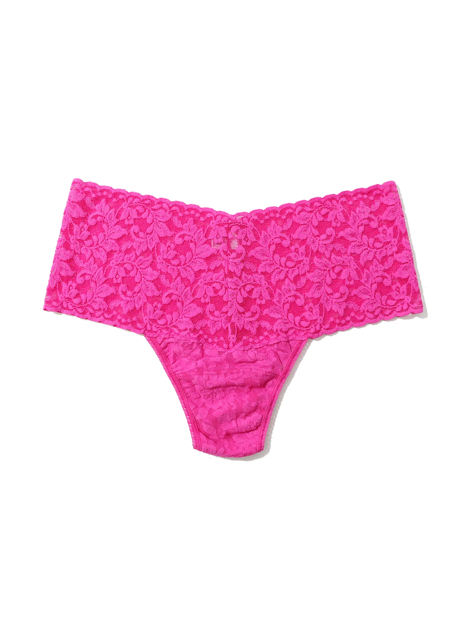 Retro Lace Thong Marmalade Pink Sale - Image 4
