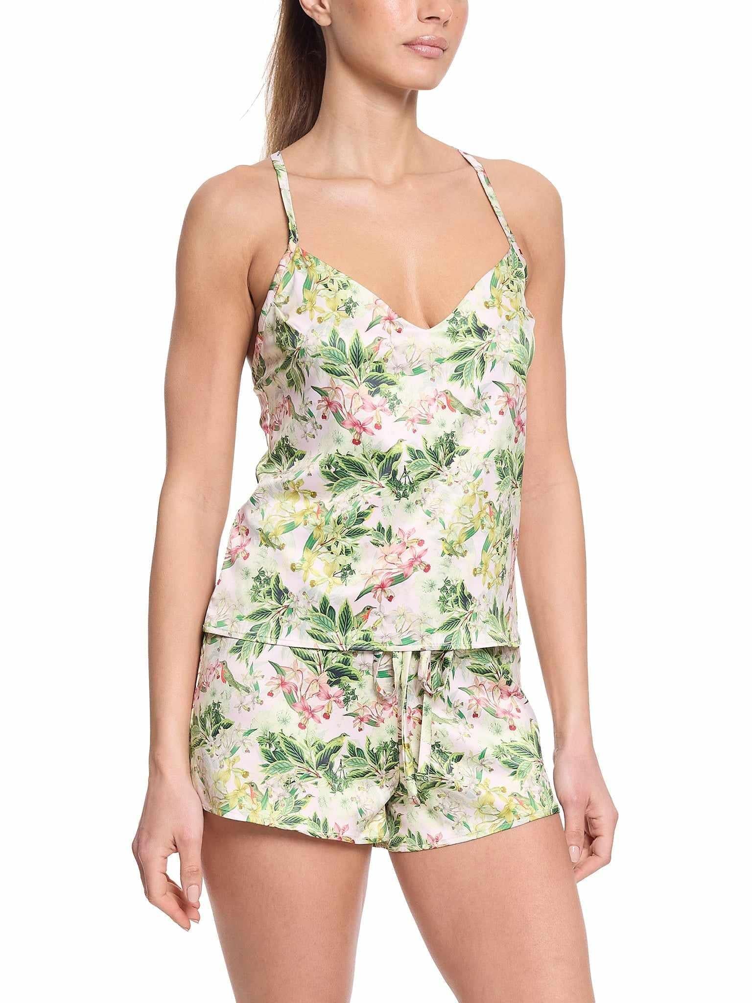 Satin Sleep Cami French Garden Sale - Image 3