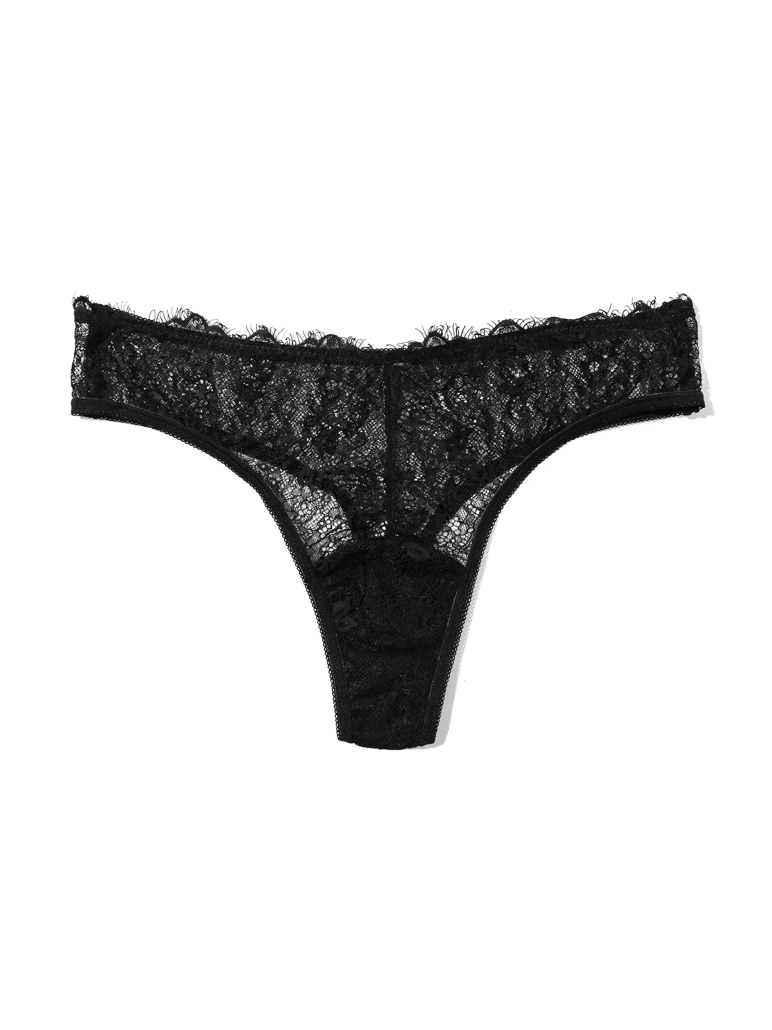 Sheer Seduction Thong Black Sale - Image 5