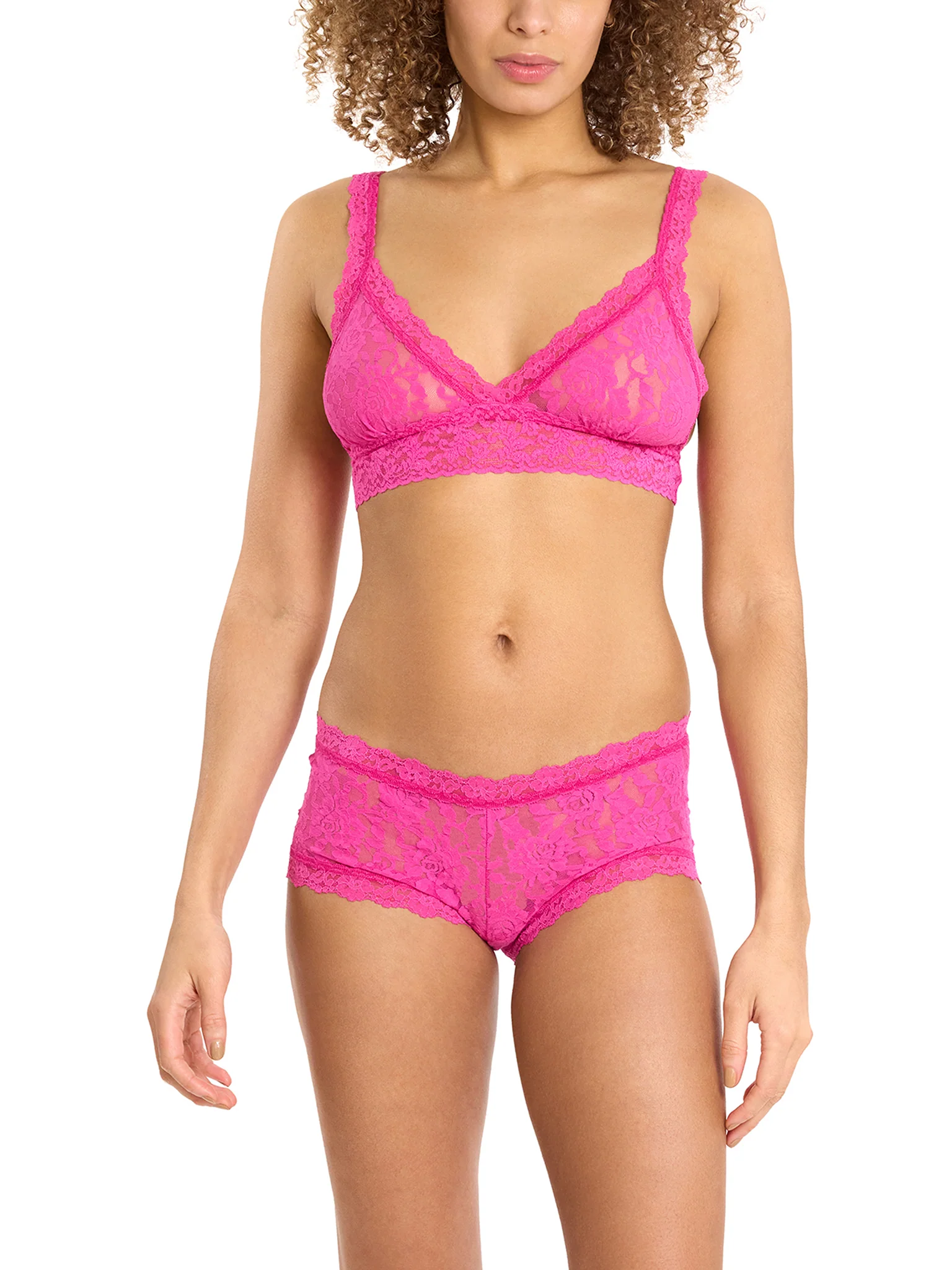 Signature LaceĀ® Boyshort Marmalade Pink Sale - Image 3