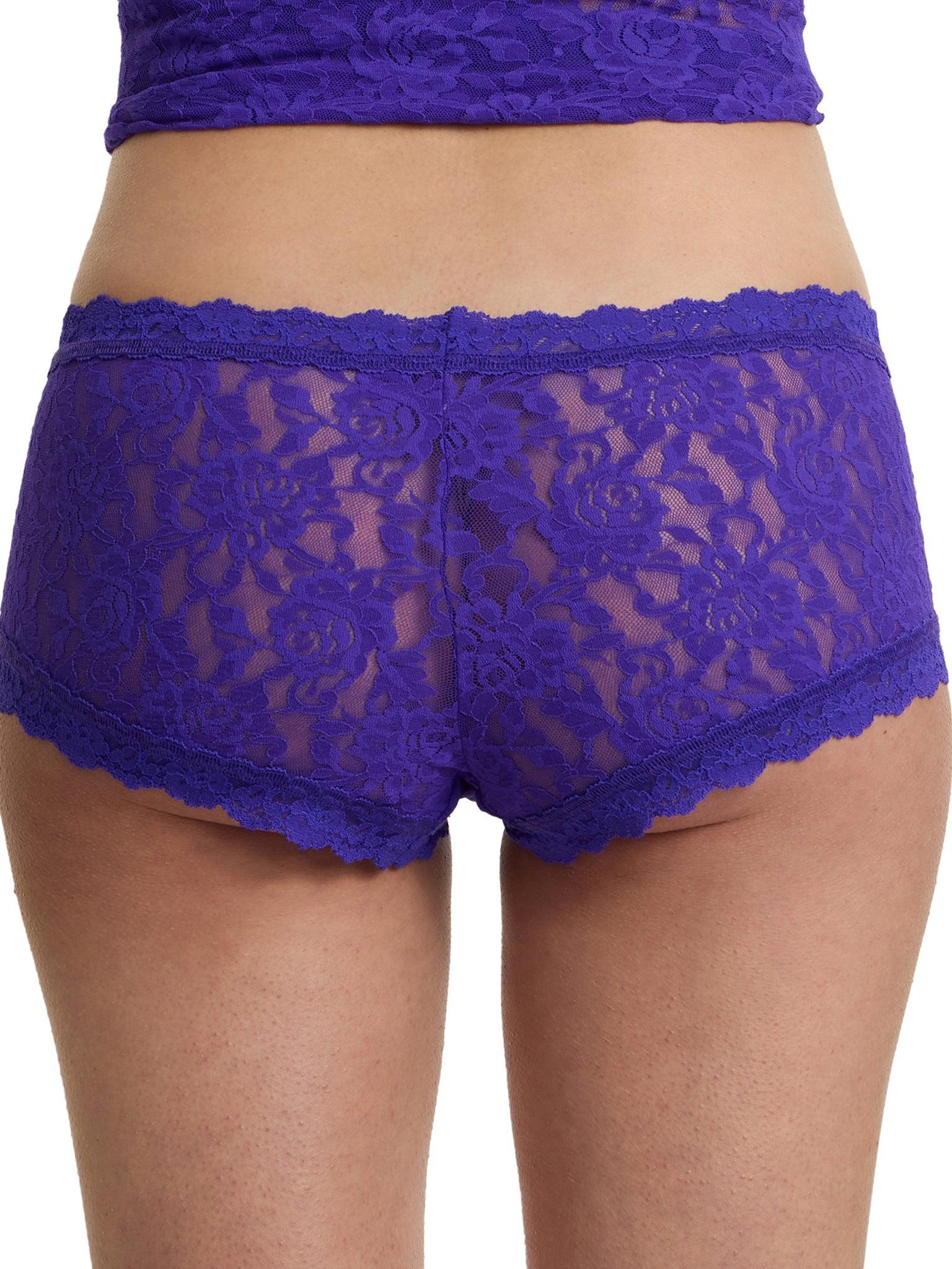 Signature LaceĀ® Boyshort Verbena Purple Sale - Image 2