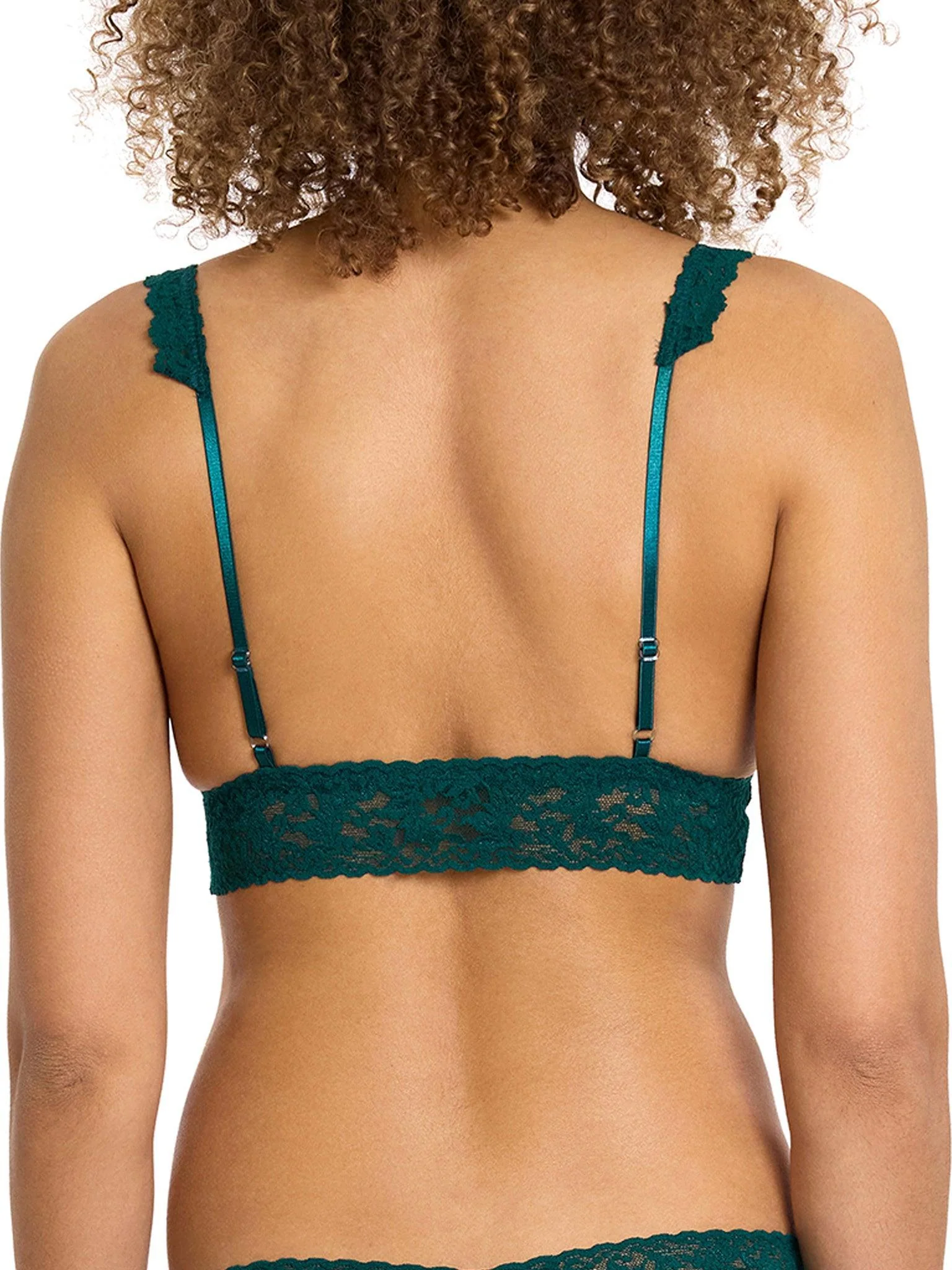 Signature LaceĀ® Crossover Bralette Mountain Green Sale - Image 4