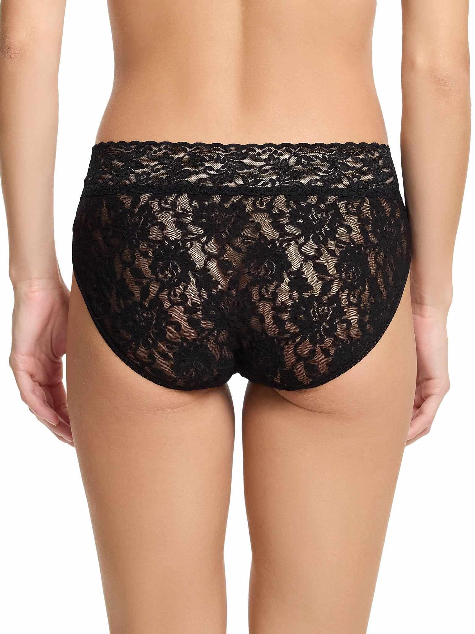 Signature Lace® French Brief Black - Image 4