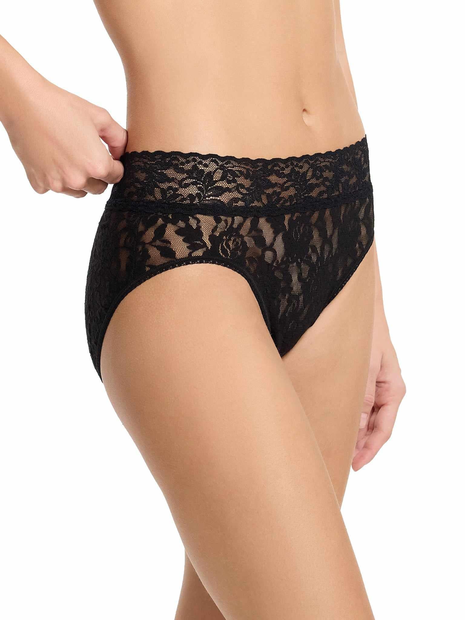 Signature Lace® French Brief Black - Image 5