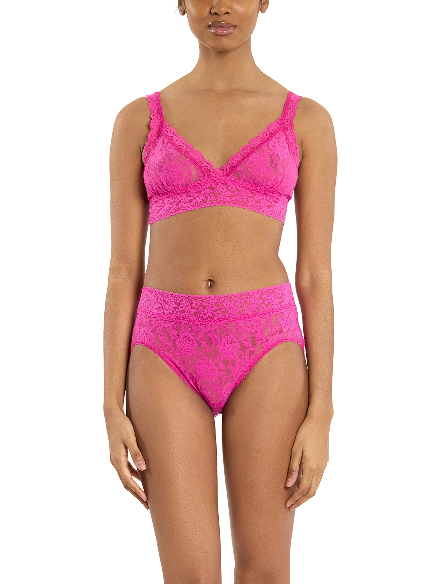 Signature Lace® French Brief Marmalade Pink Sale - Image 2