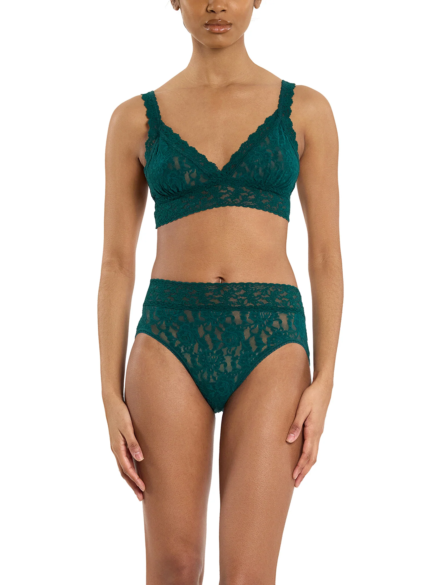 Signature Lace® French Brief Mountain Green Sale - Image 3