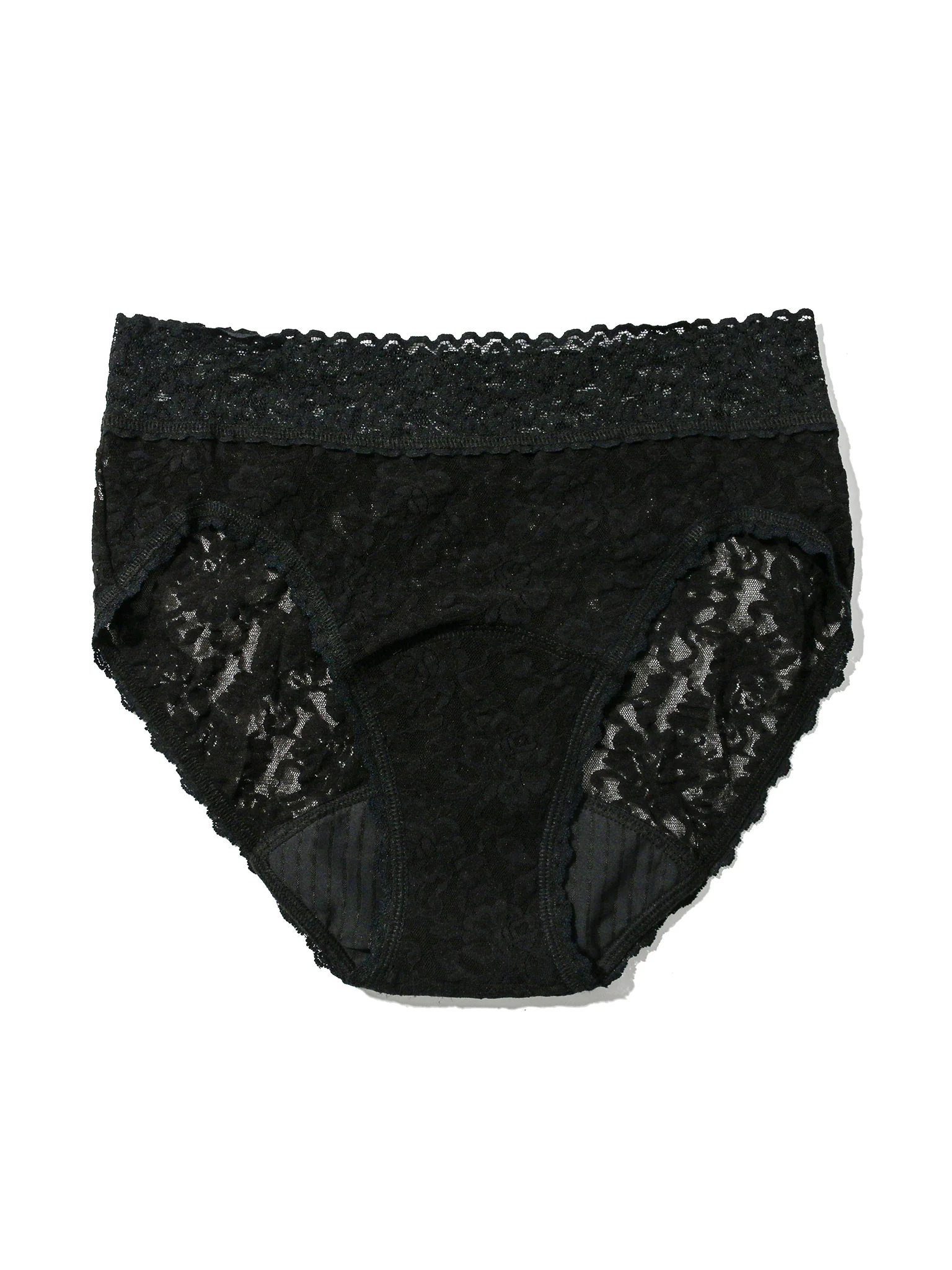 Signature Lace® Leakproof French Brief Black - Image 4