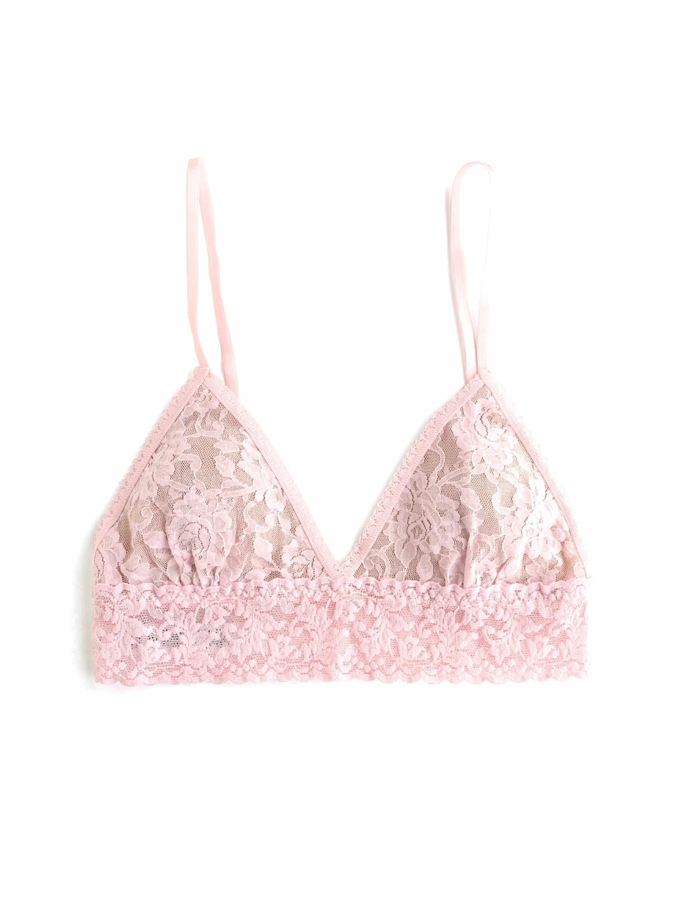 Signature Lace® Padded Triangle Bralette Bliss Pink - Image 4