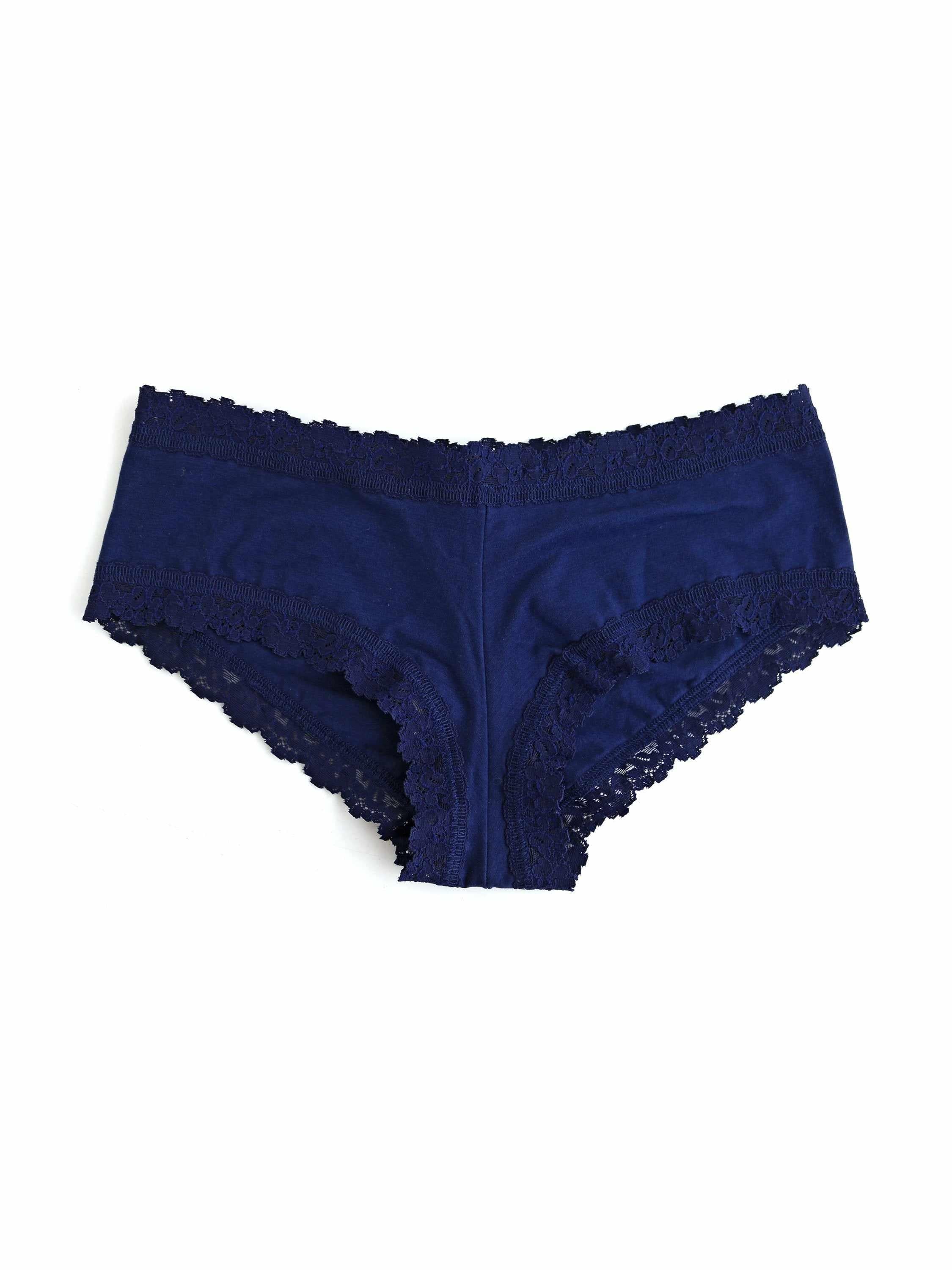 Supima® Cotton Boyshort Navy - Image 2