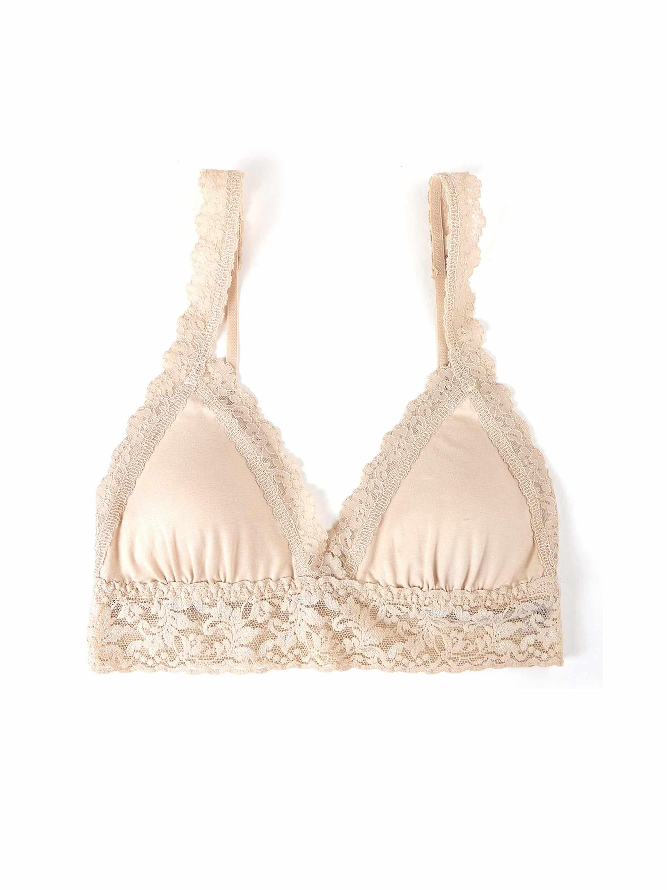 Supima® Cotton Padded Bralette Chai - Image 3
