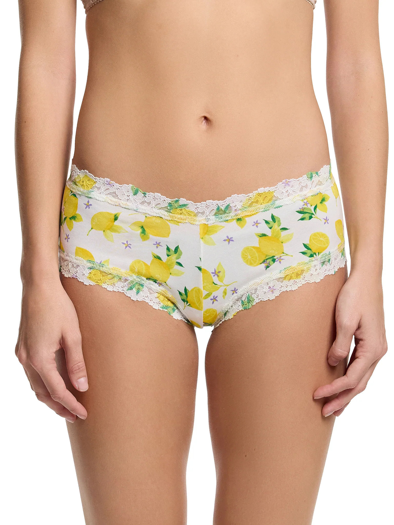 Supima® Cotton Printed Boyshort Make Lemonade Sale - Image 2