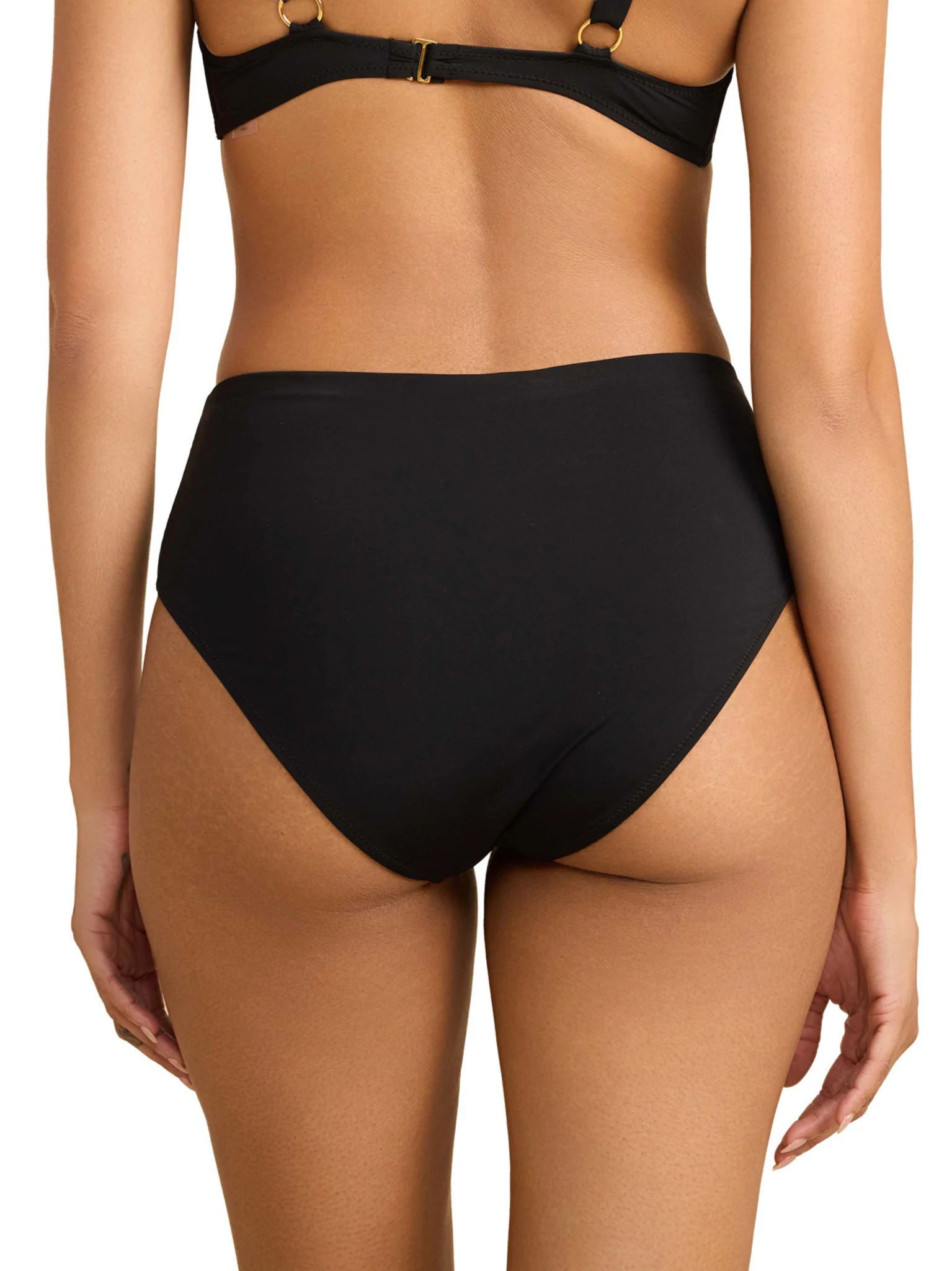 Swim High Rise Bottom Black - Image 6