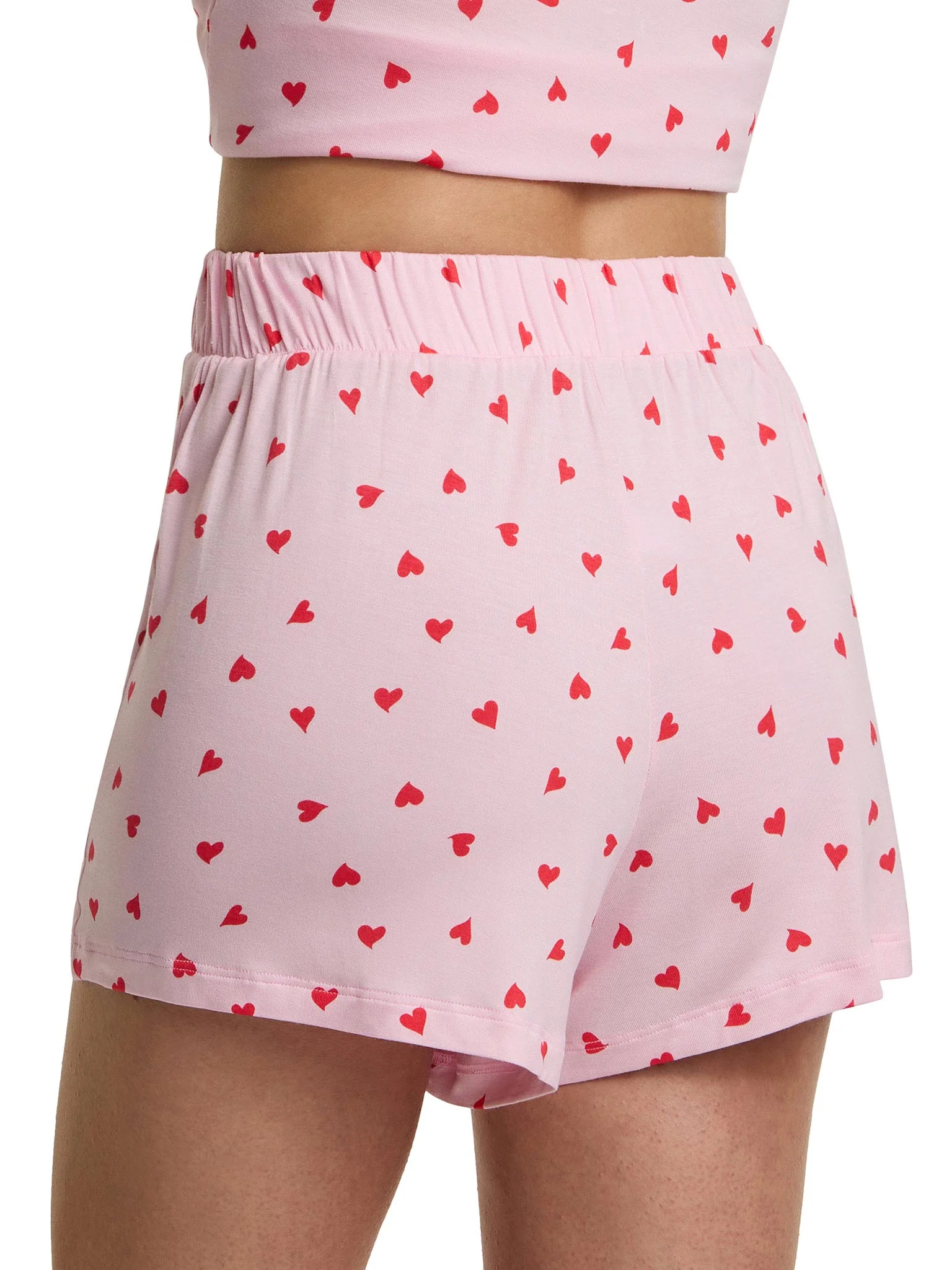 Unwind Drawstring Short So In Love Pink Sale - Image 3
