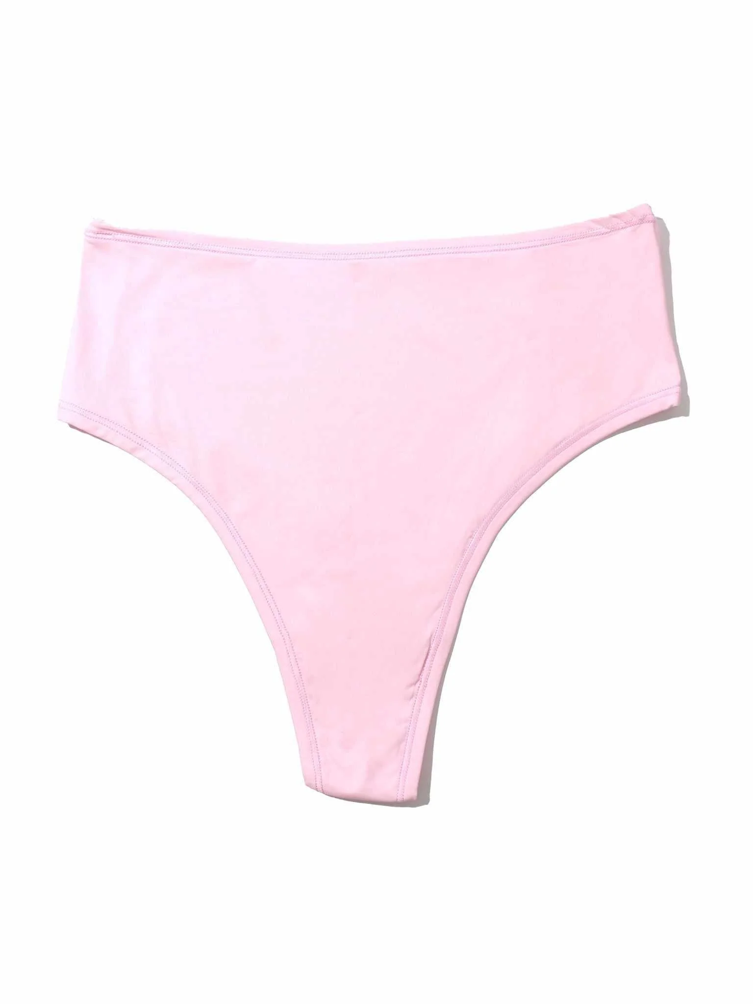 YourFit™ High Rise Thong Bliss Pink - Image 3