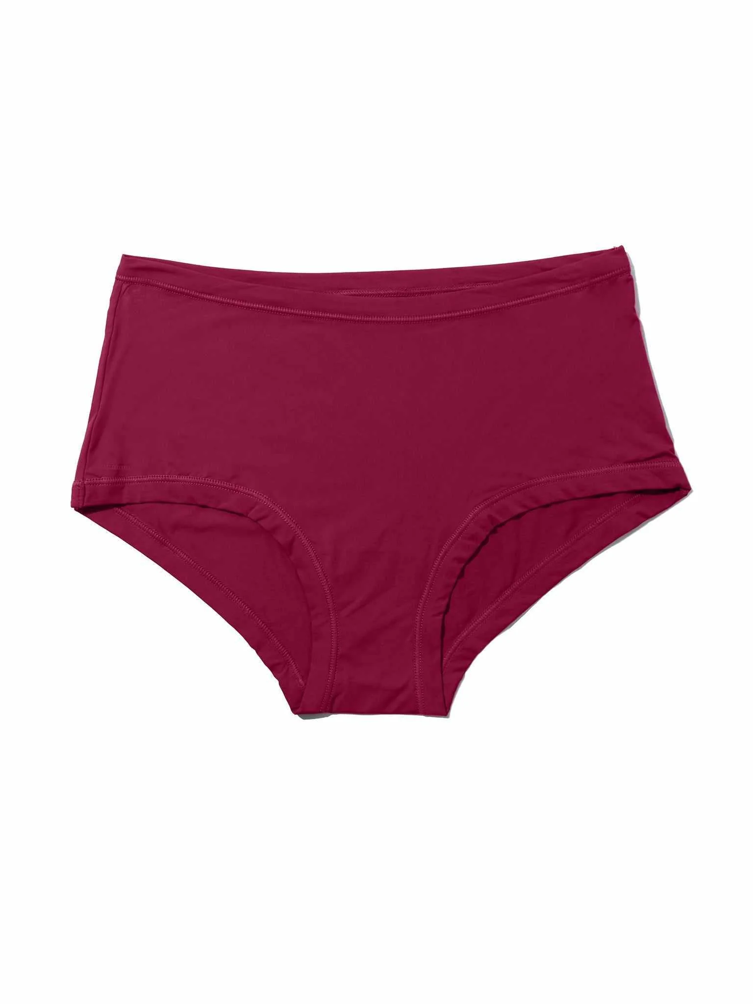 YourFit™ Boyshort Mulled Wine Red - Image 3